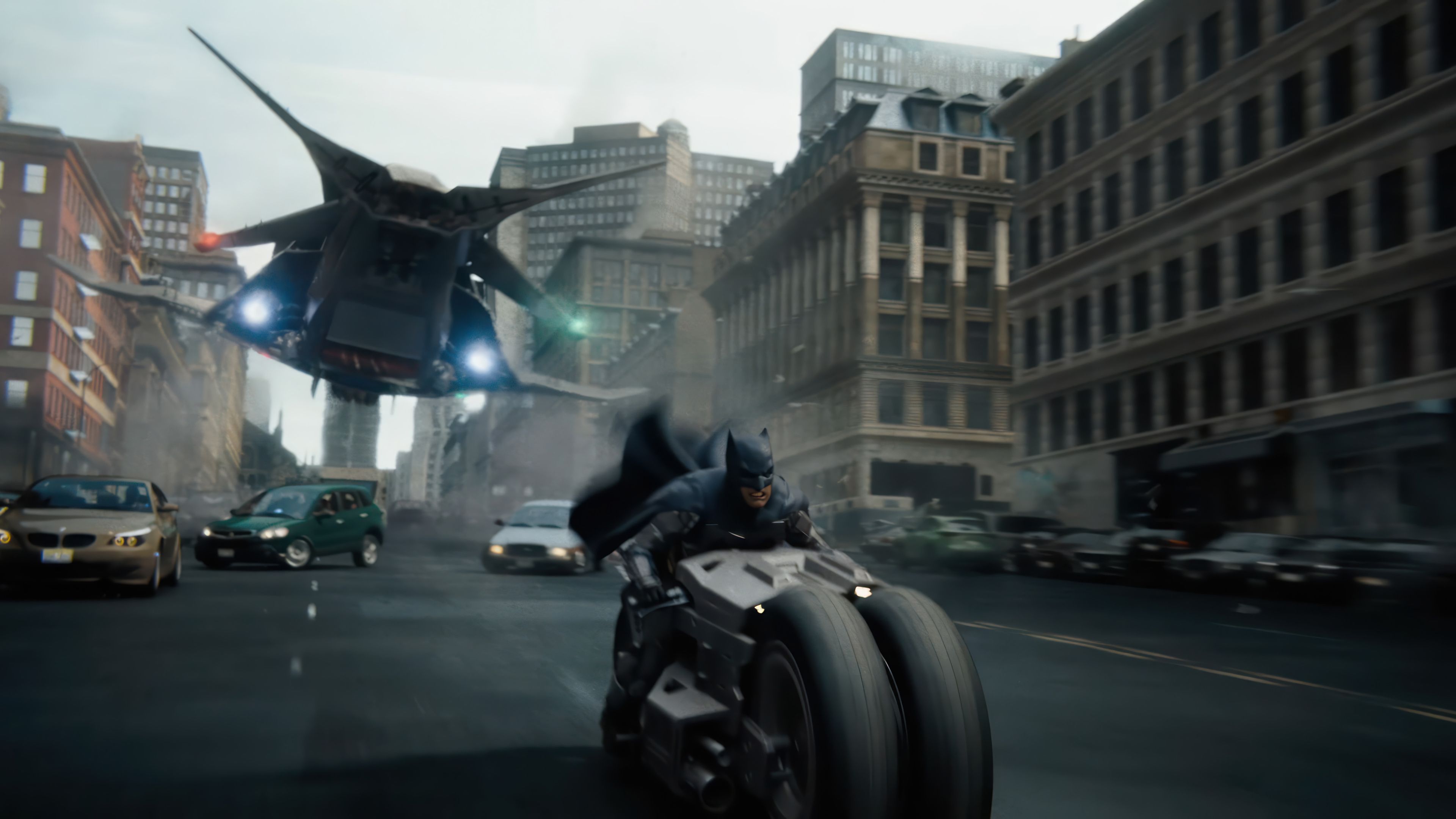 3840x2160 The Flash 2023 Batman Wallpaper 4K HD
