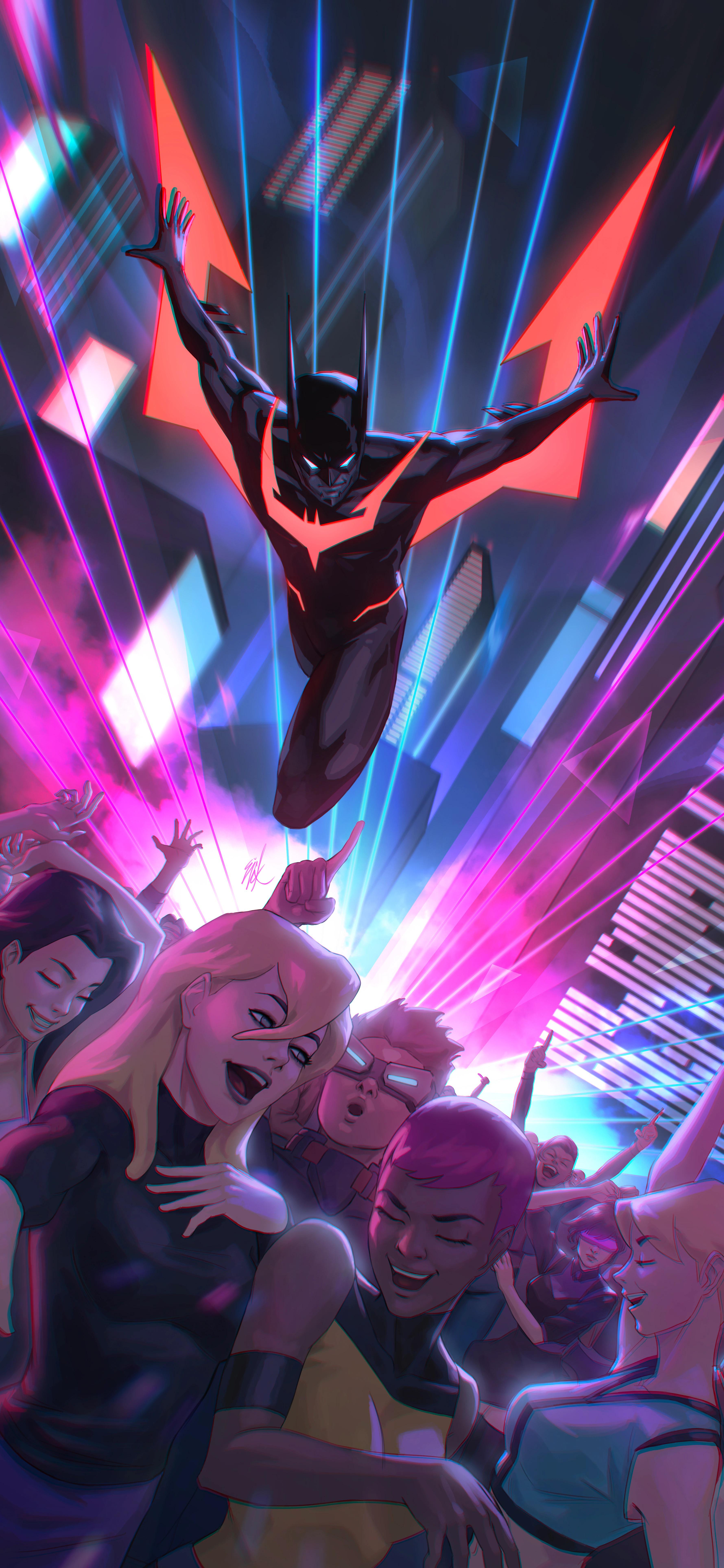 3559x7706 Batman Beyond wallpaper [3559x7706] : r