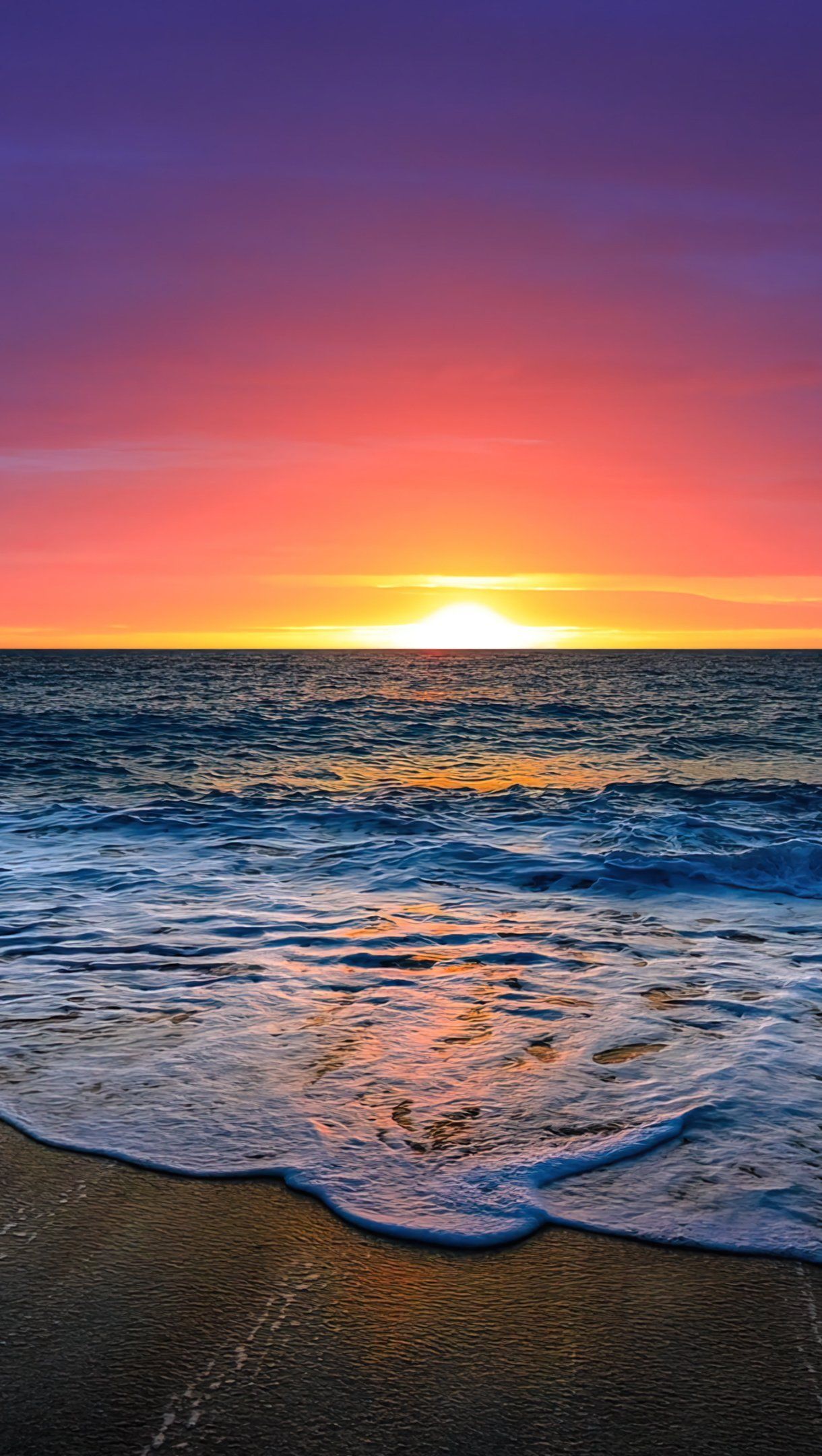 1220x2160 beach Wallpaper 4k HD