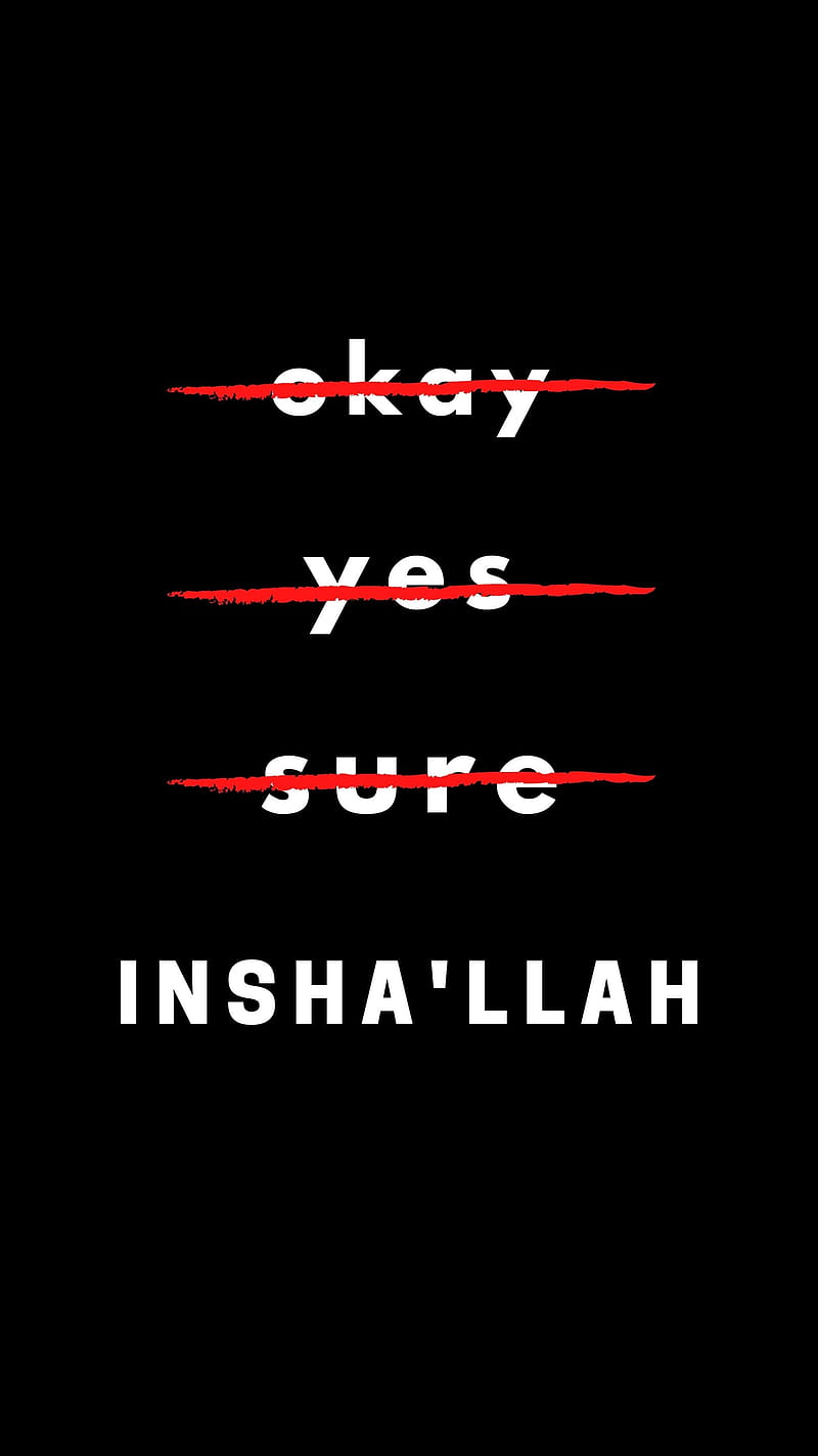 800x1422 Inshallah Always, bonito, Islam