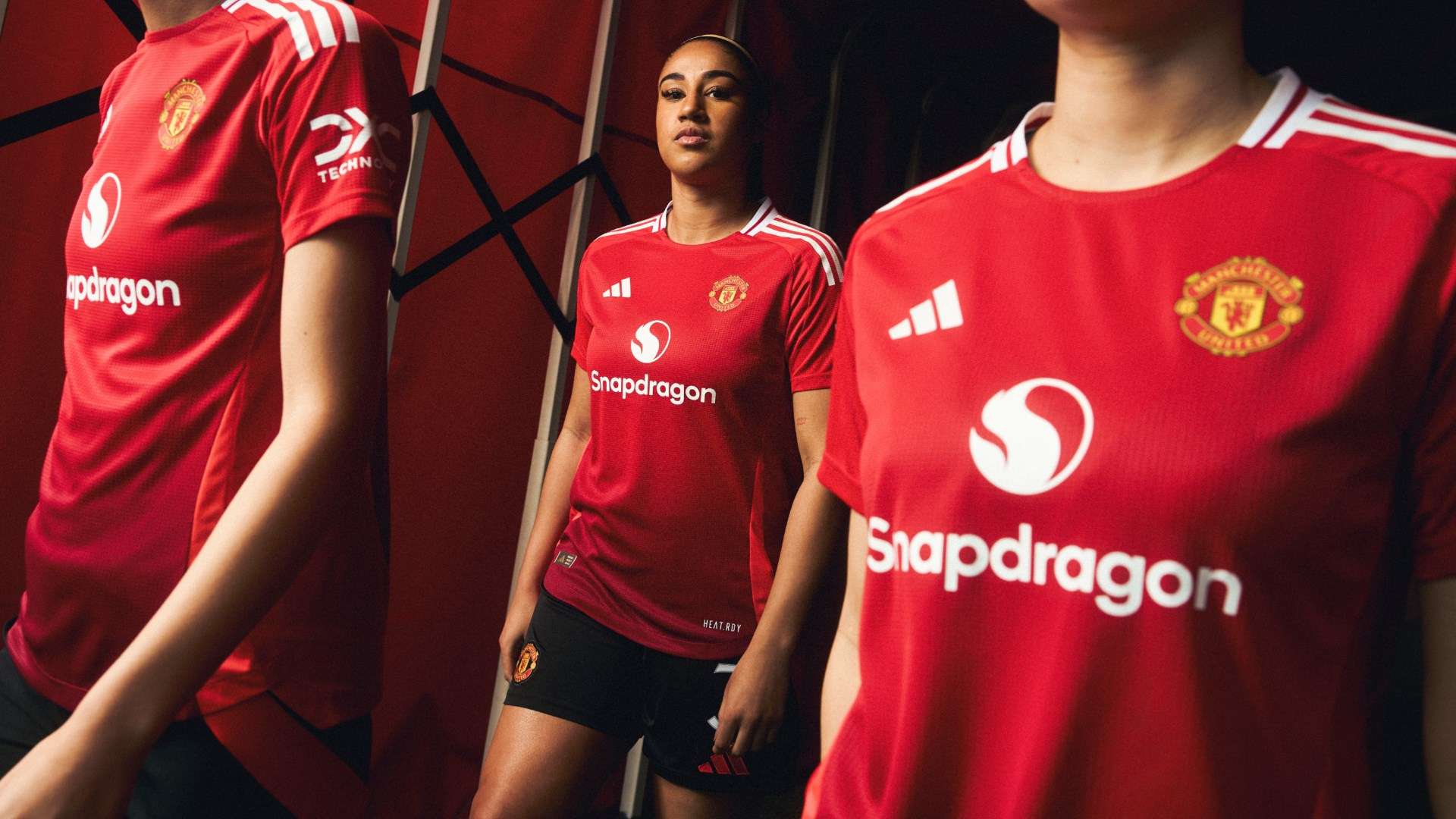 1920x1080 Man Utd 2024 25 Home Kit: Red Devils