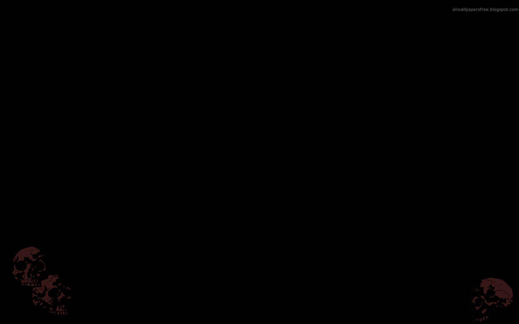 1680x1050 Pure Black Background Wallpaper
