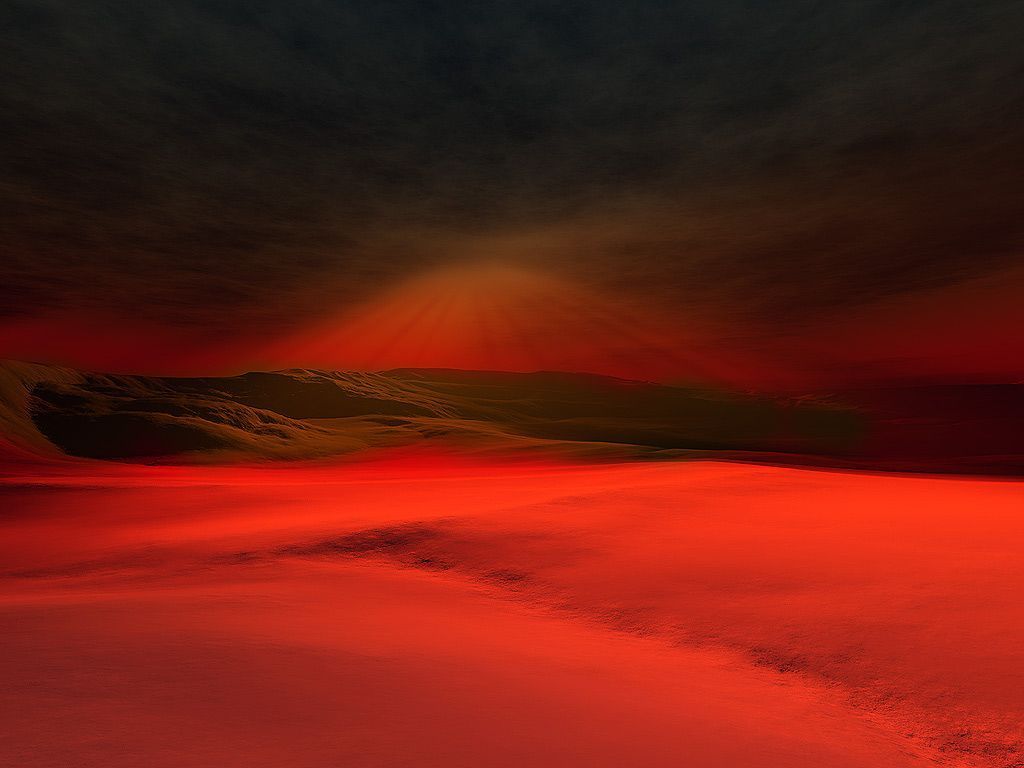 1024x768 Red Desert