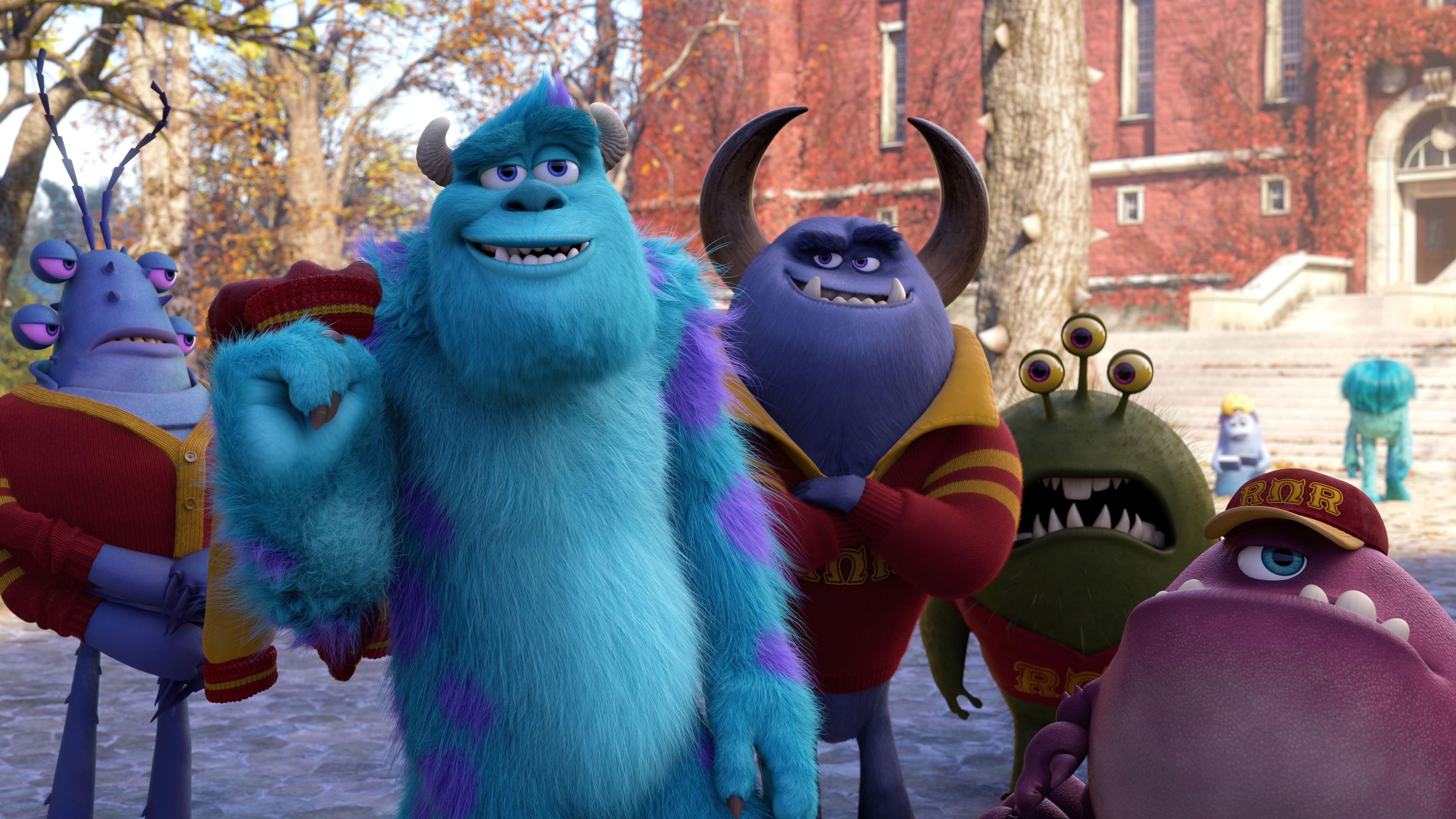 4096x2304 Monsters University Review