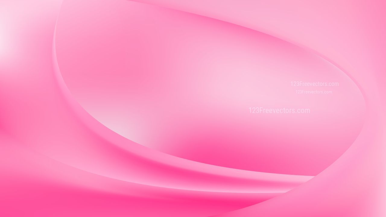 1280x720 Pink Curve Background Vector Illustration