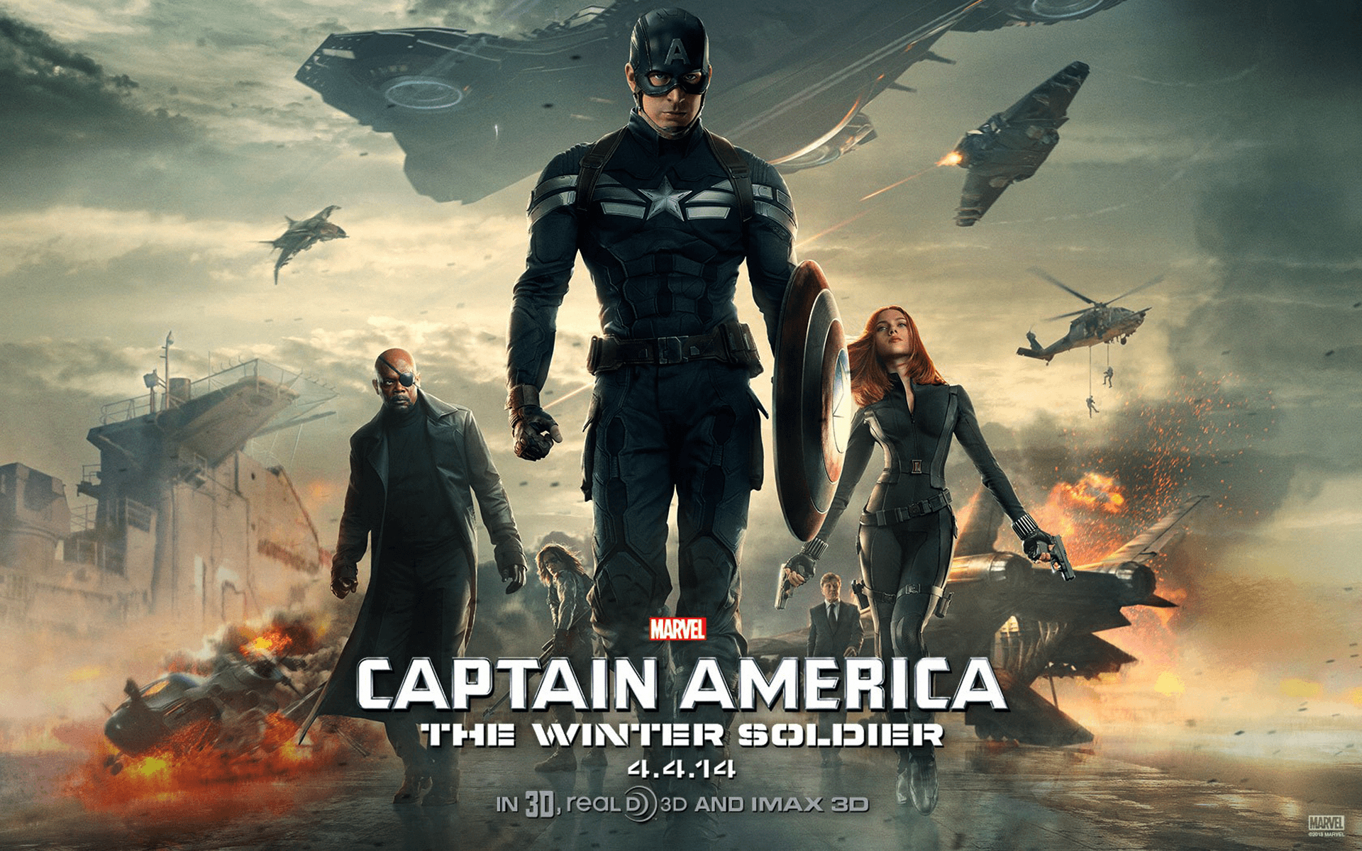 1920x1200 Captain America The Winter Soldier Movie HD Wallpaper. Wallpaper