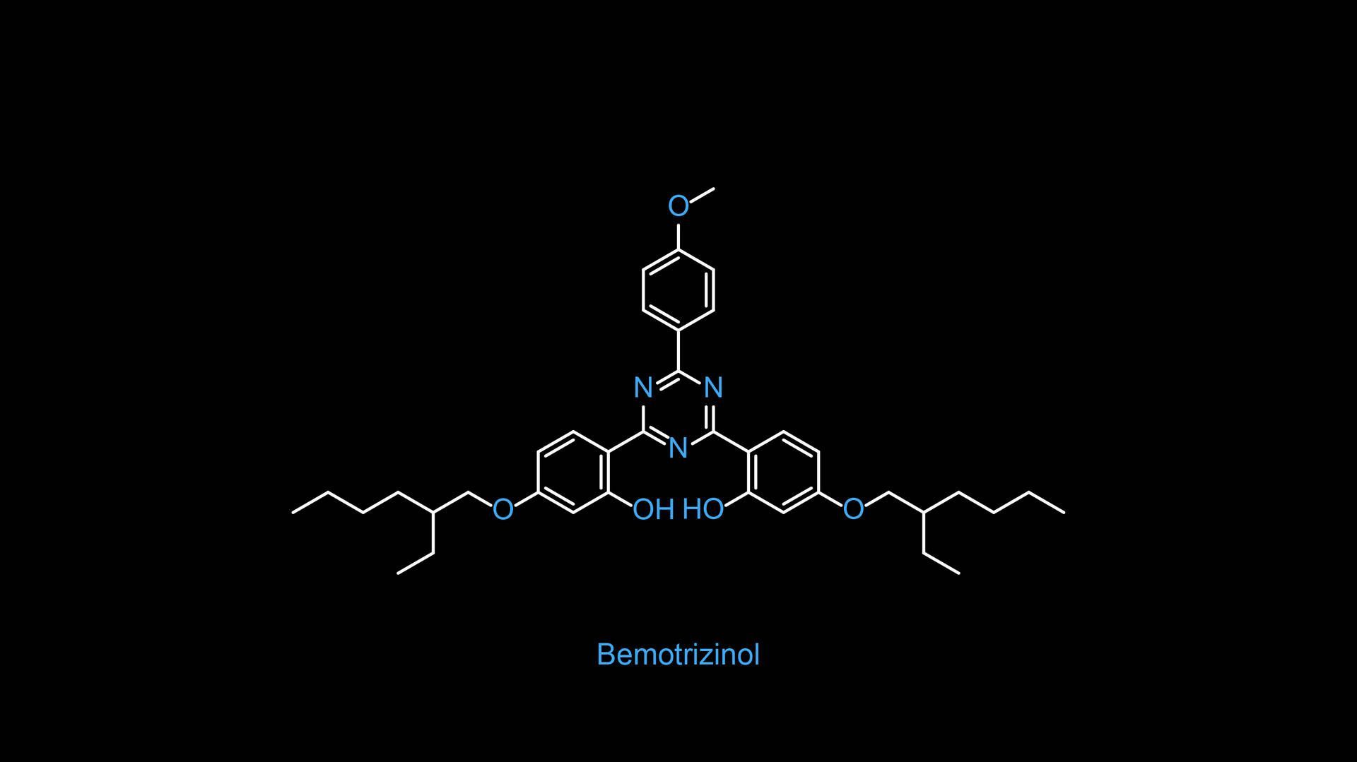 1920x1079 Bemotrizinol Chemical Formula Wallpaper