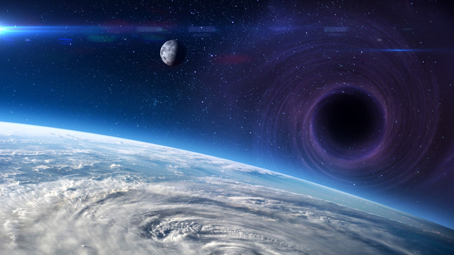 1920x1080 A 'primordial' black hole may zoom through our solar system every decade