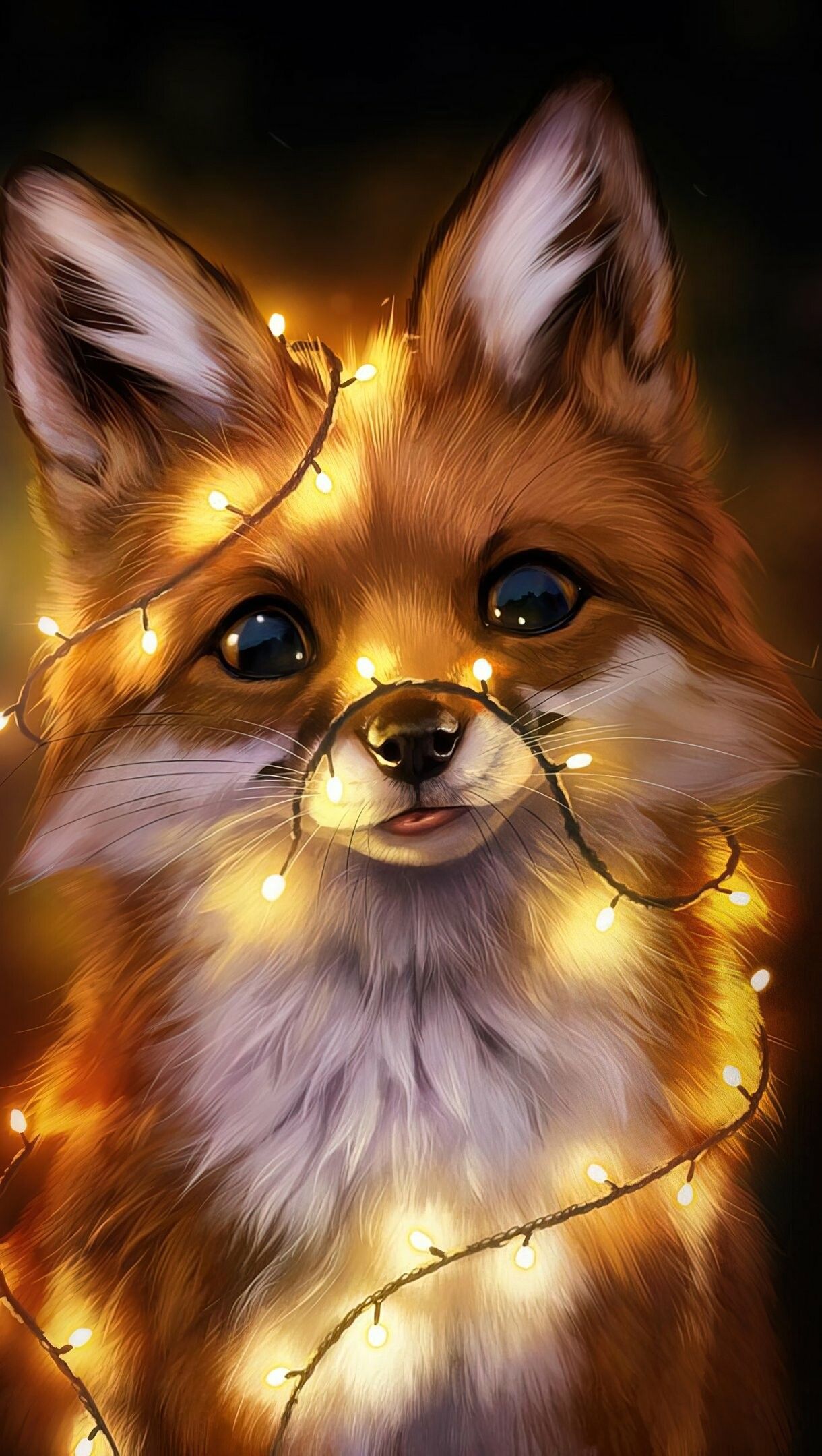 1220x2160 Fox Wallpaper