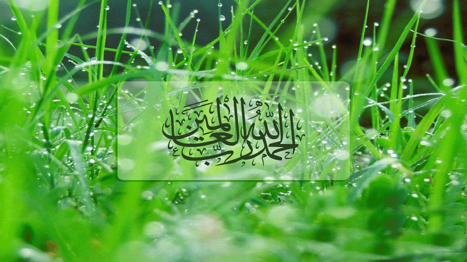 1600x900 Islamic Alhamdulillah HD Wallpaper