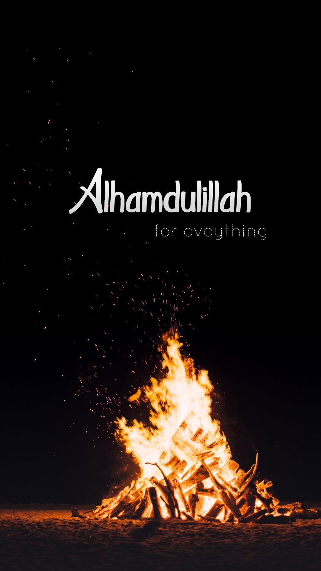 1080x1920 Alhamdulillah For Everything Wallpaper