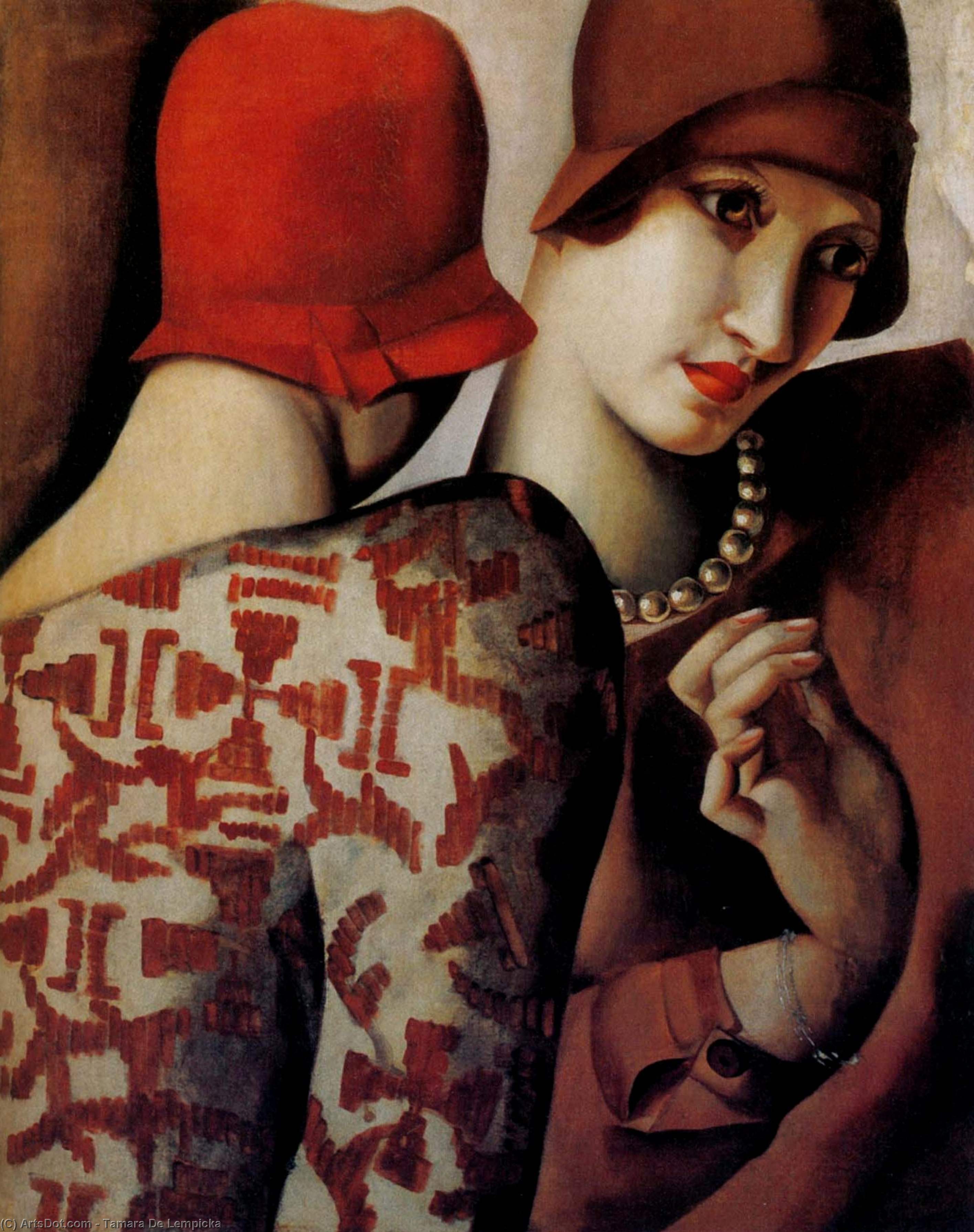 2830x3580 Oil Painting Replica Two Friends, 1928