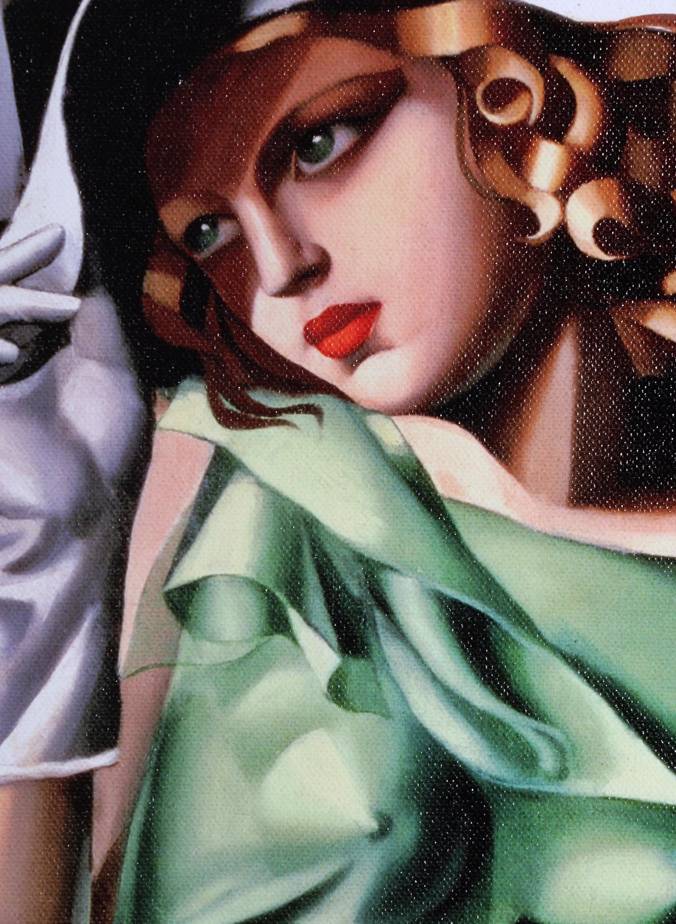 2290x3126 Young Lady With Gloves. Tamara De