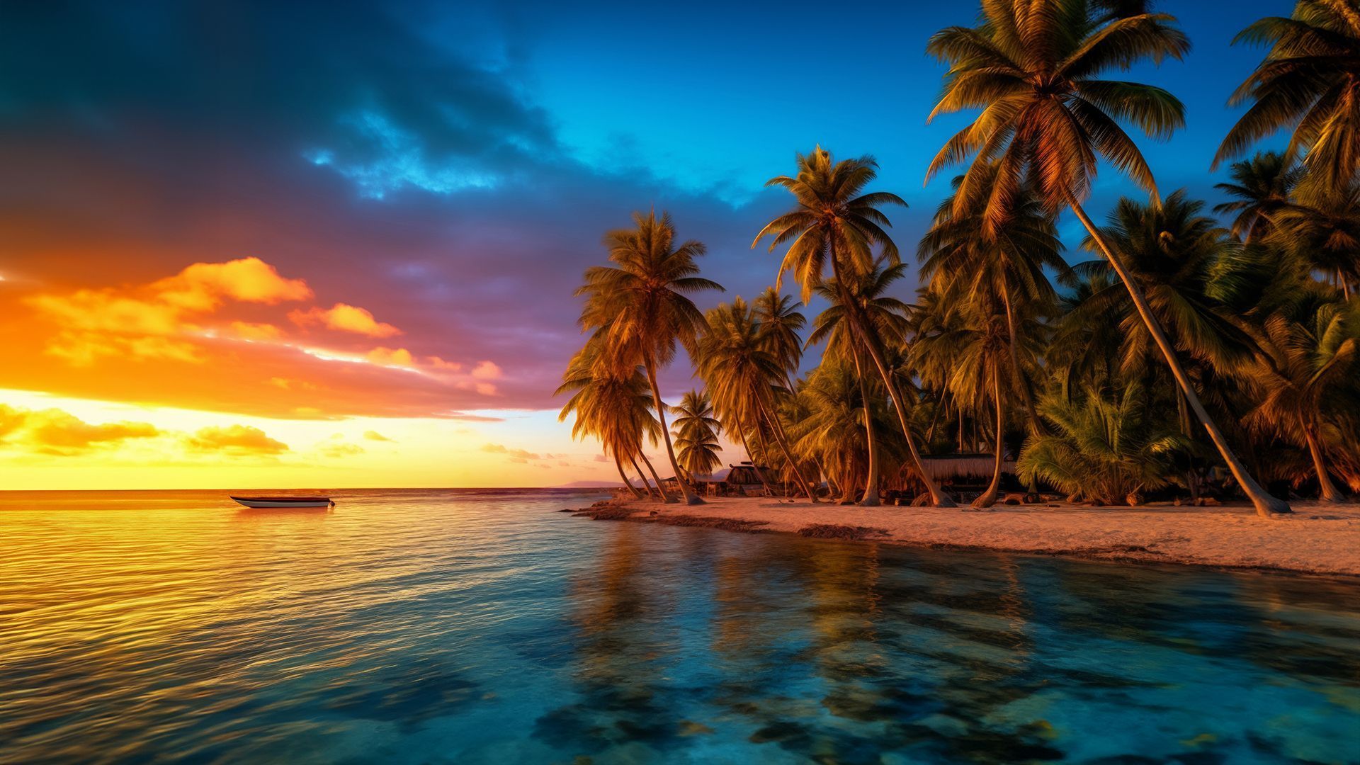 1920x1080 Tropical Beach Wallpaper For Chromebook