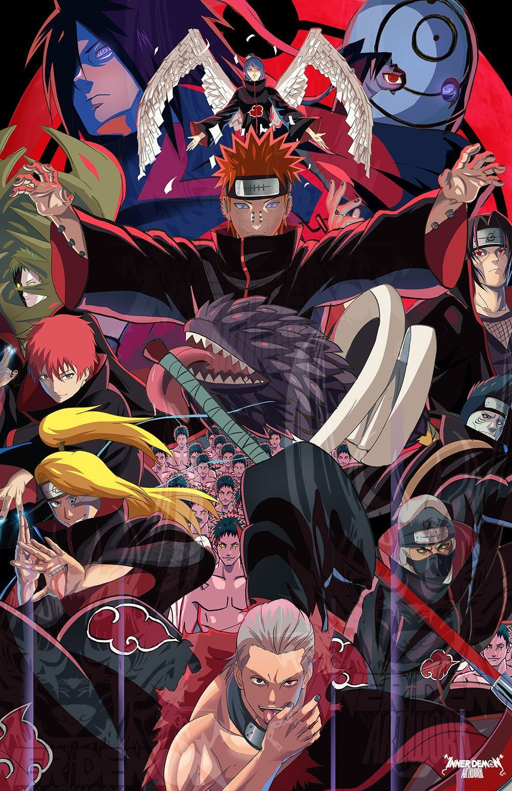1000x1545 The Akatsuki