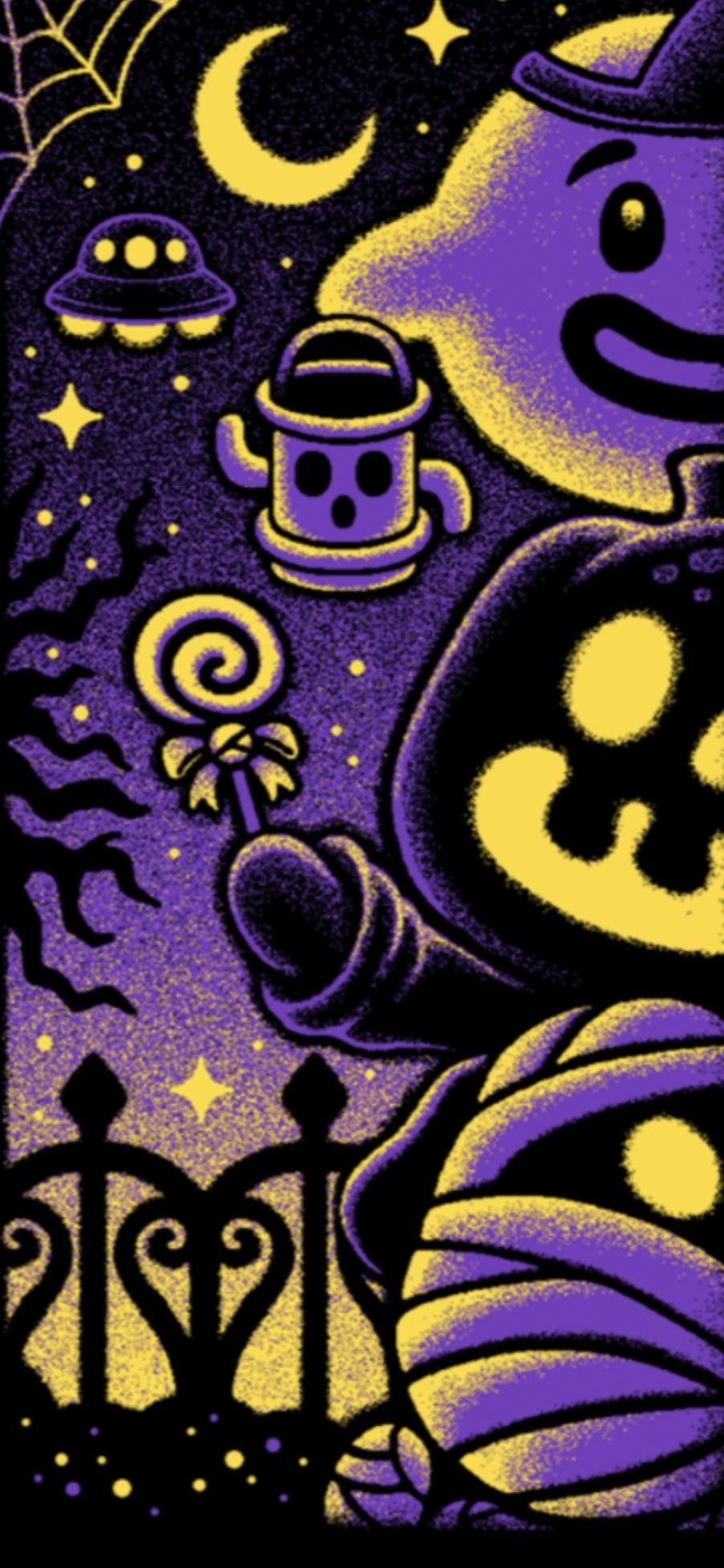 902x1954 Animal Crossing Halloween