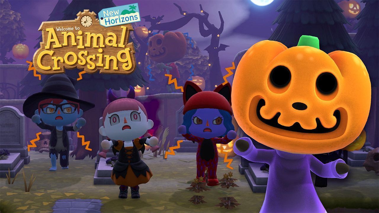 1280x720 Animal Crossing New Horizons Halloween