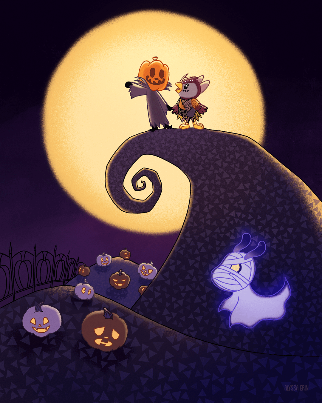 1080x1350 Another Nightmare Before Christmas art