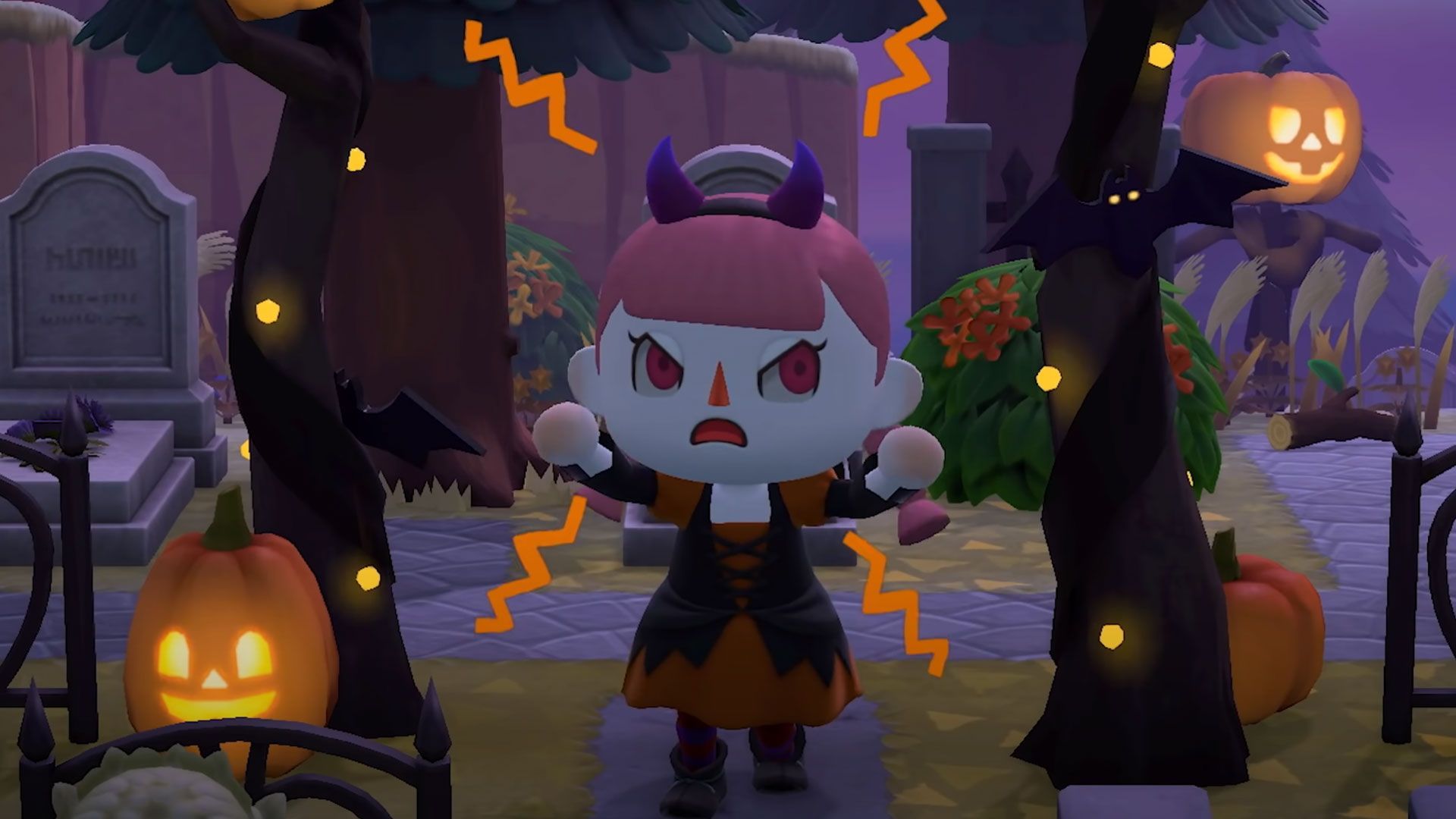 1920x1080 Animal Crossing: New Horizons Halloween