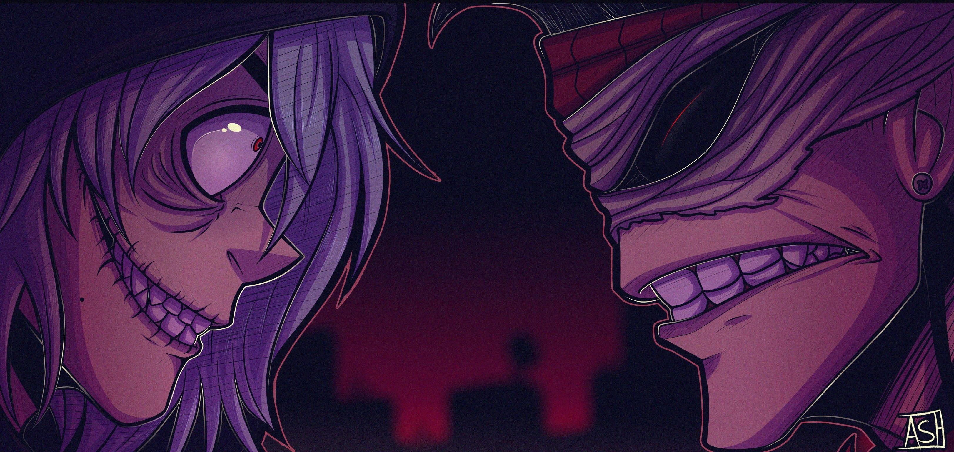 3244x1536 Tomura Shigaraki, Stain (Boku No Hero Academia) wallpaper