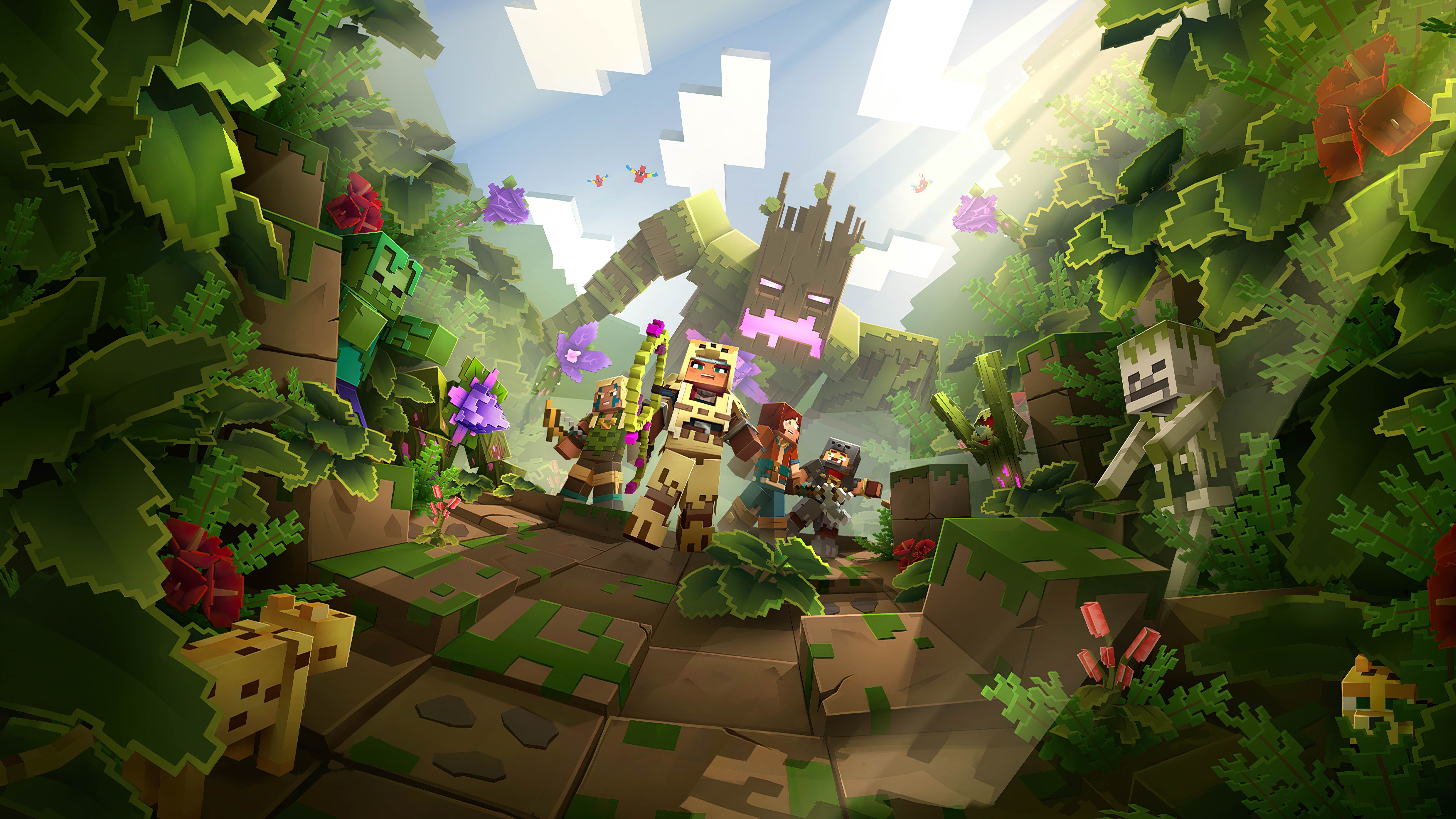 7680x4320 Minecraft Wallpaper
