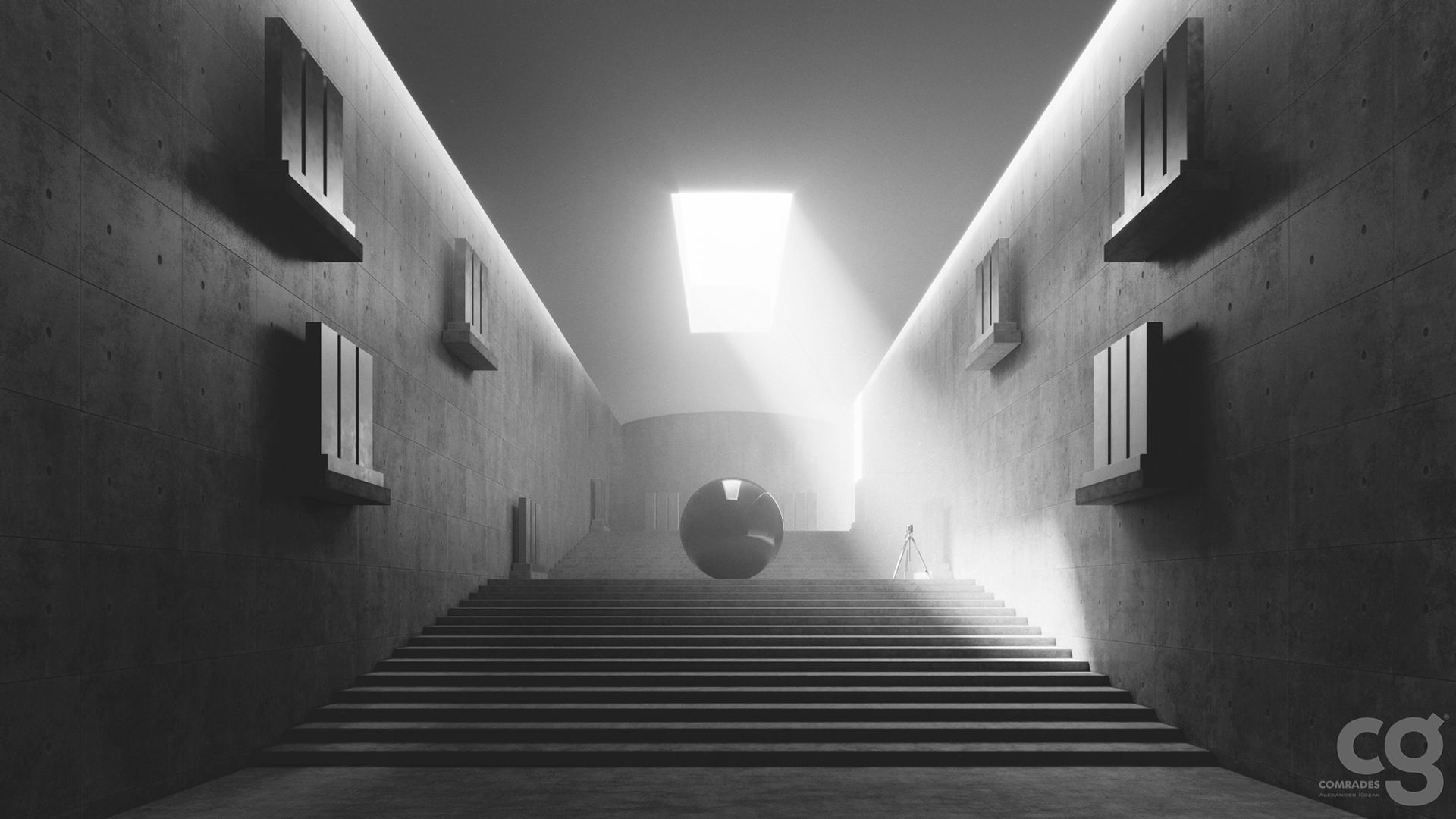 1920x1080 Tadao Ando Wallpaper