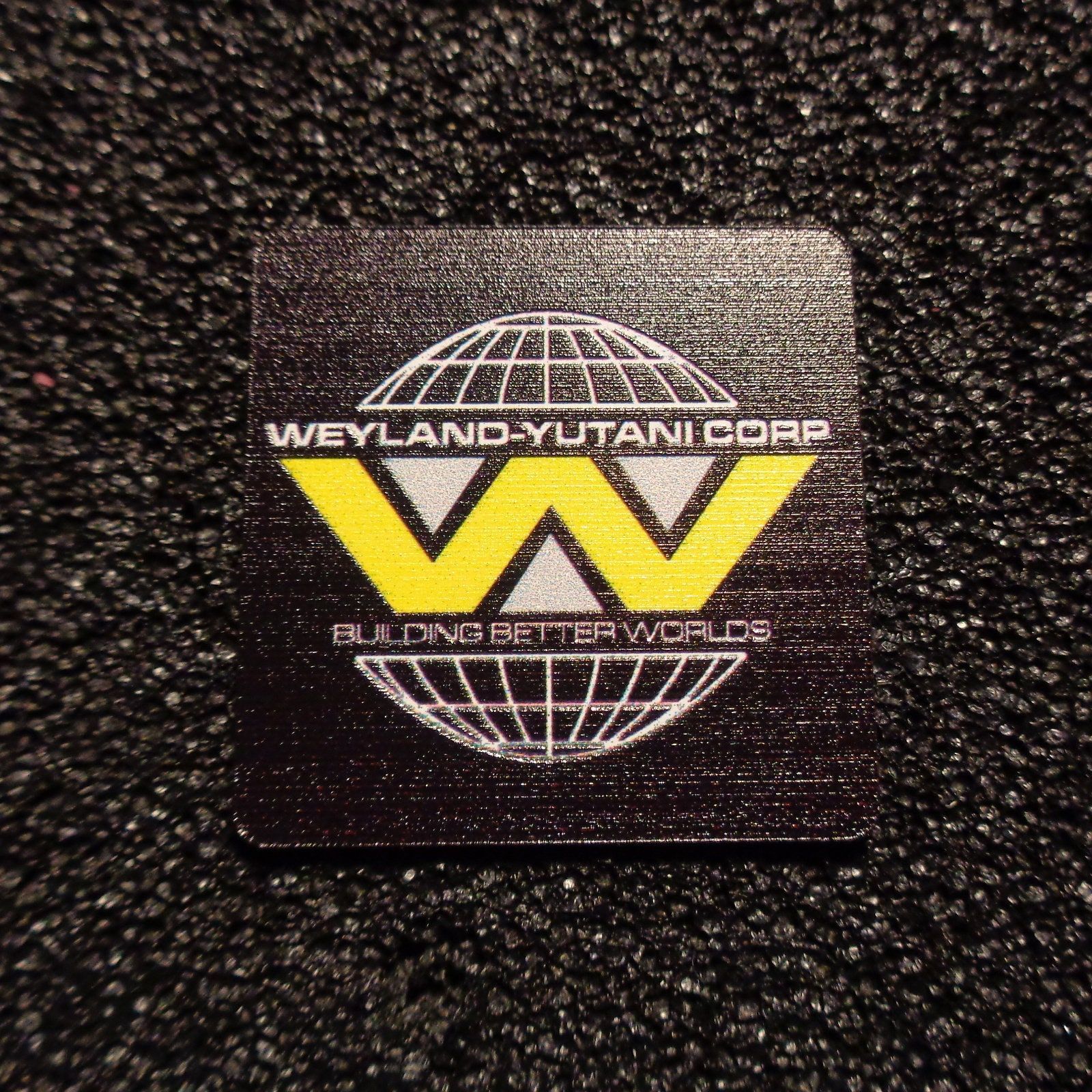 1600x1600 Weyland Yutani Corporation Logo Label