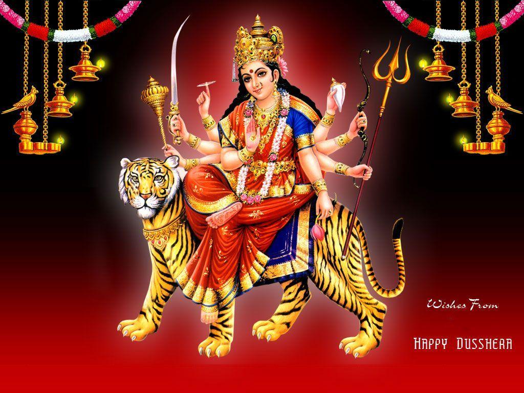 1024x768 Ambe Maa Wallpaper