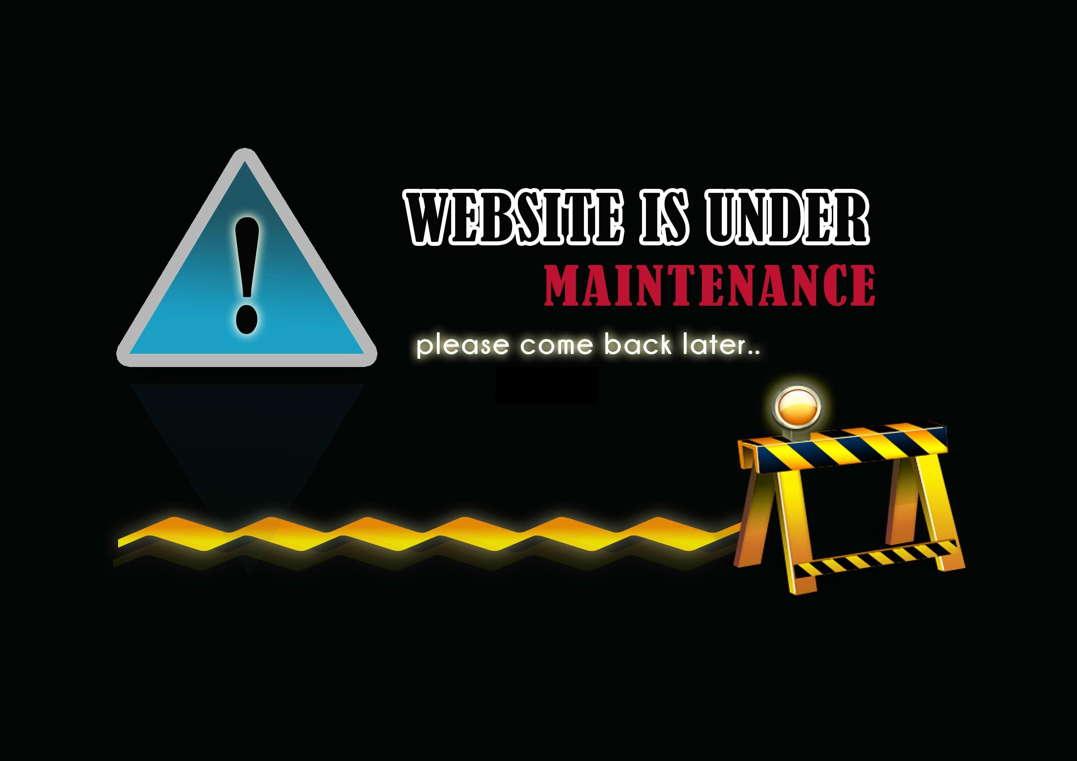 3508x2480 Under construction sign work computer humor funny text