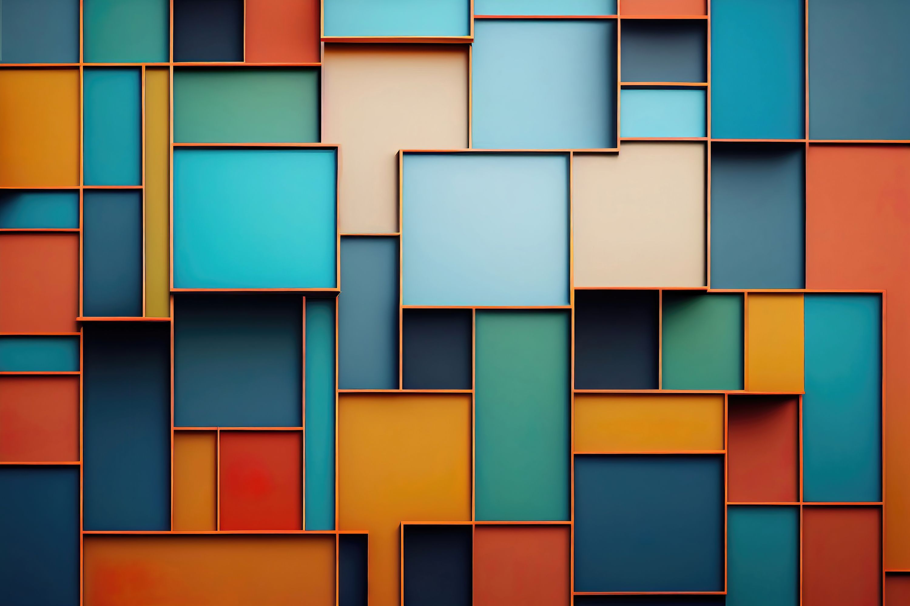 3000x2000 Squares wallpaper for your wall ➡️