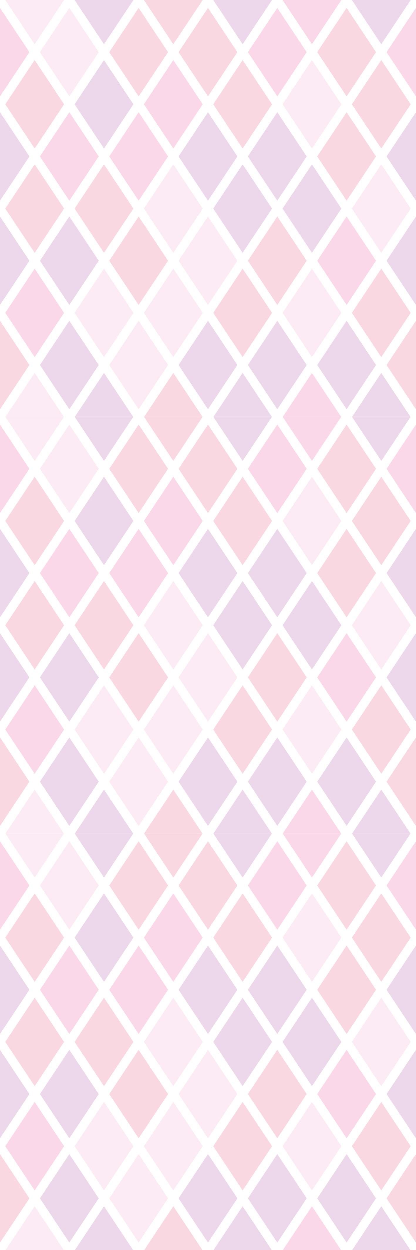1417x4252 Soft Diamond Grid square wallpaper