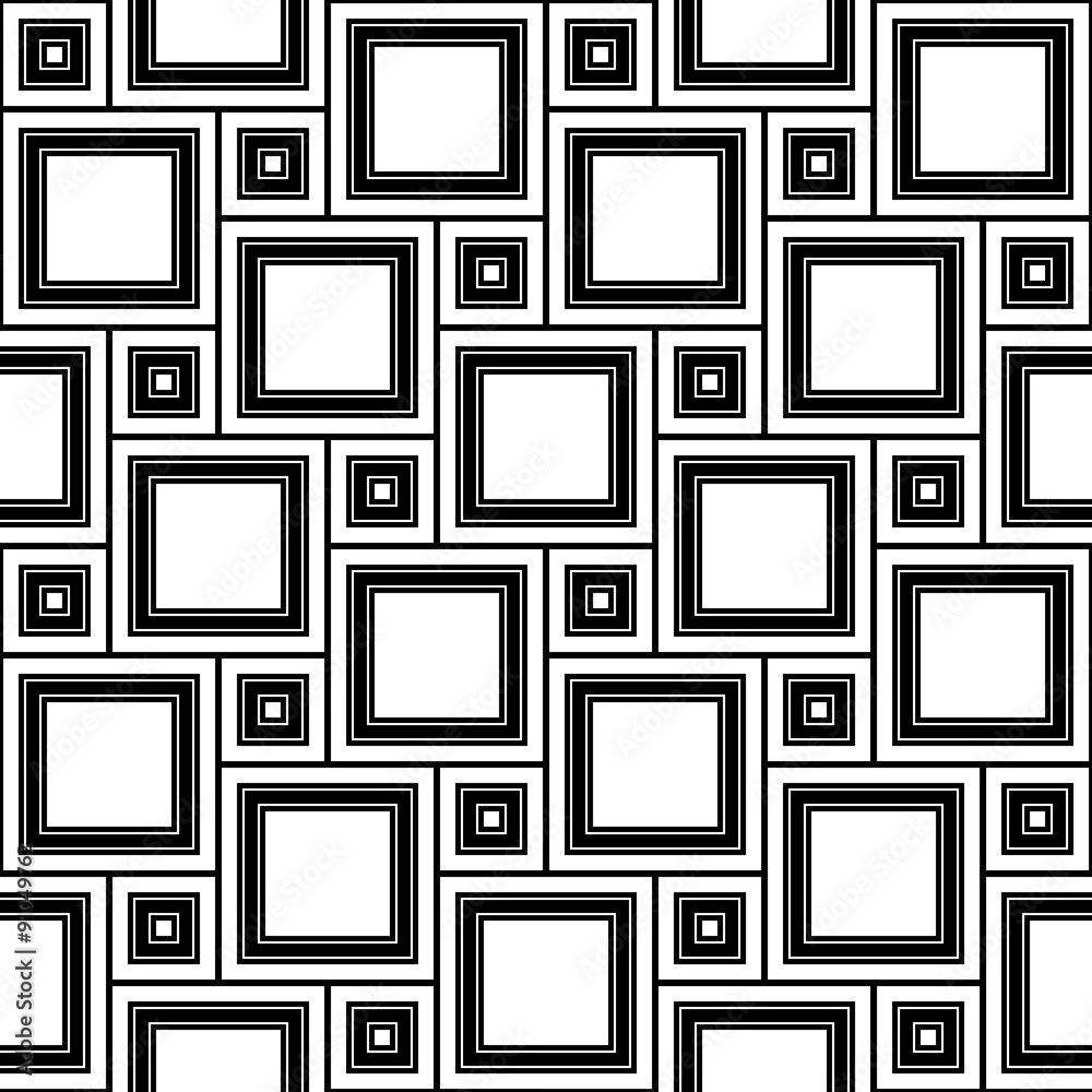 1000x1000 Vector modern seamless geometry pattern
