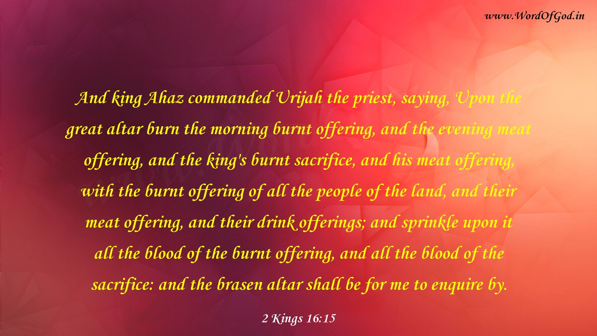1920x1080 Kings of the version KJV Bible