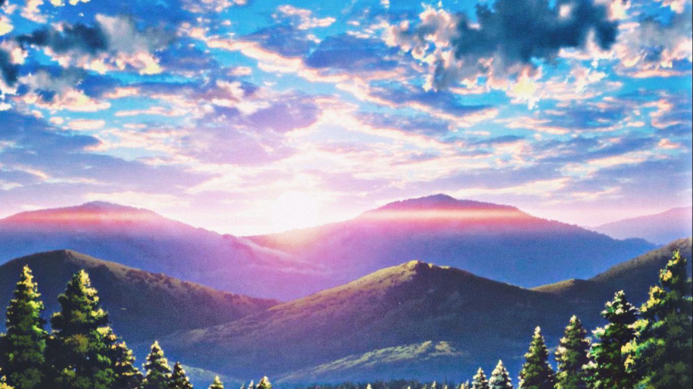 1366x768 The scenery in AOT can be so beautiful