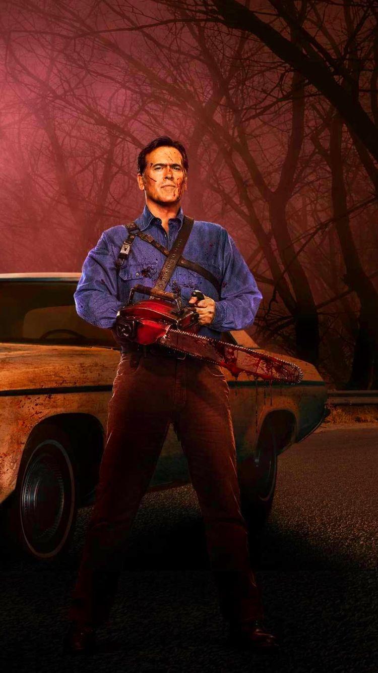 750x1334 TV Show Ash Vs Evil Dead (750x1334) Wallpaper