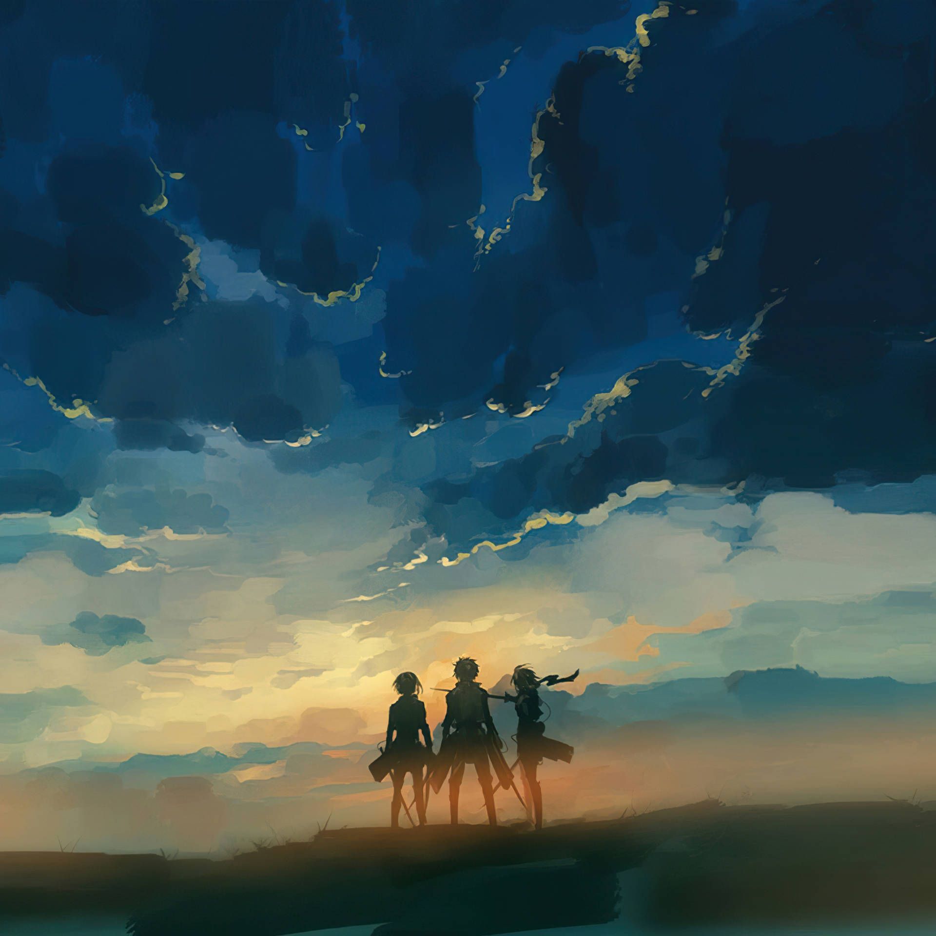 1920x1920 Attack On Titan iPhone Wallpaper
