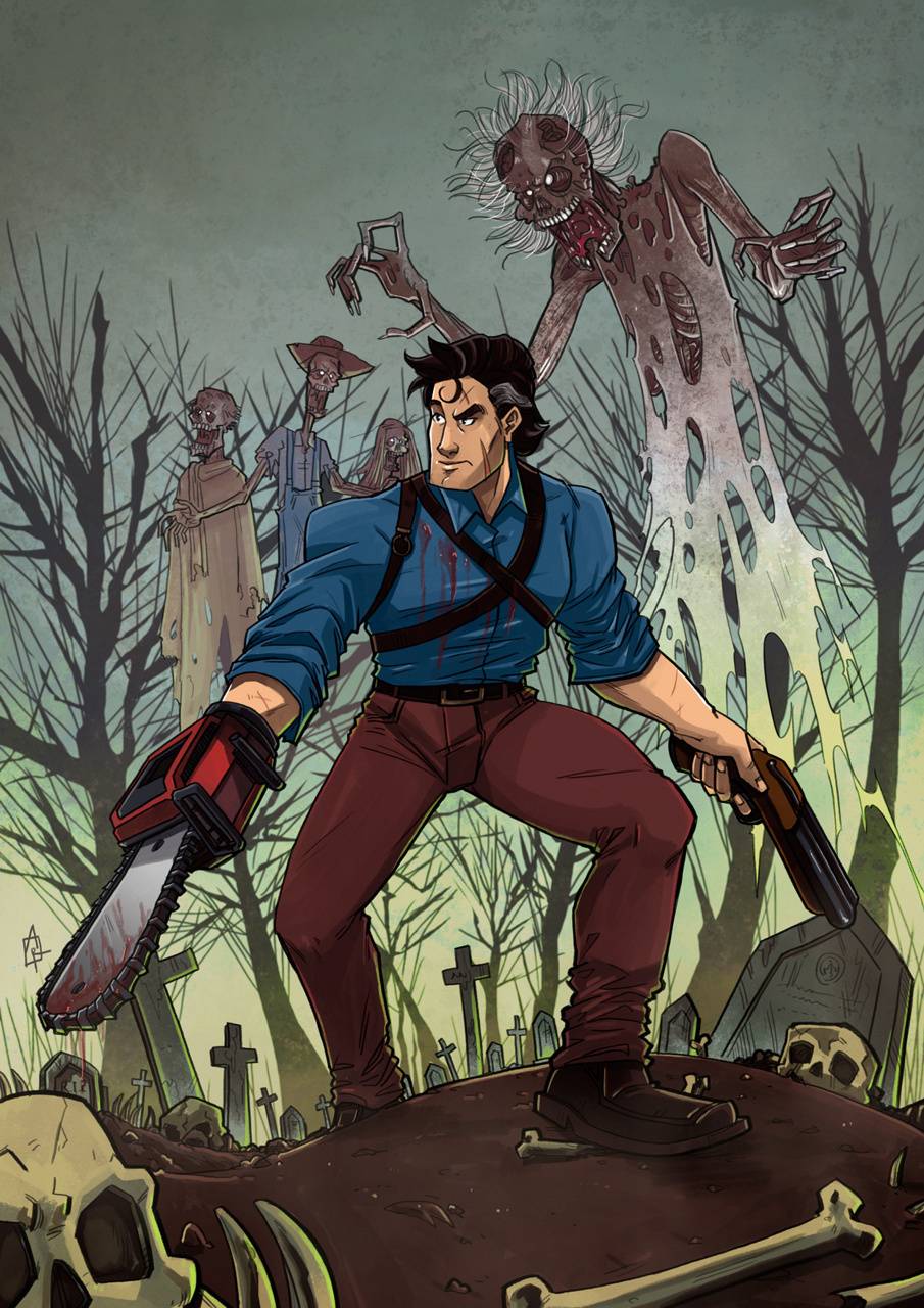 905x1280 Ash Vs evil dead Wallpaper
