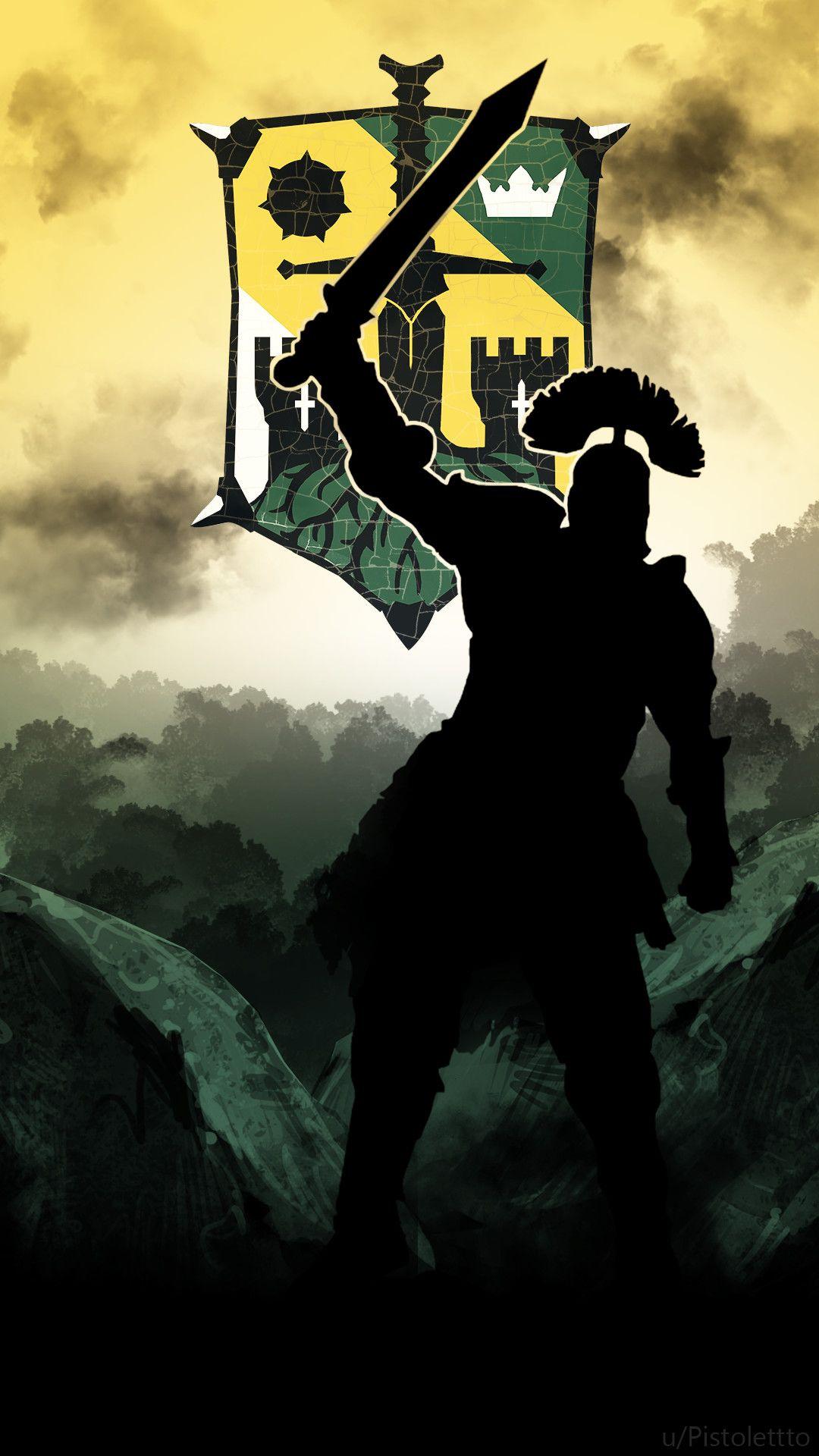 1080x1920 For Honor phone background 2&3 Heroes