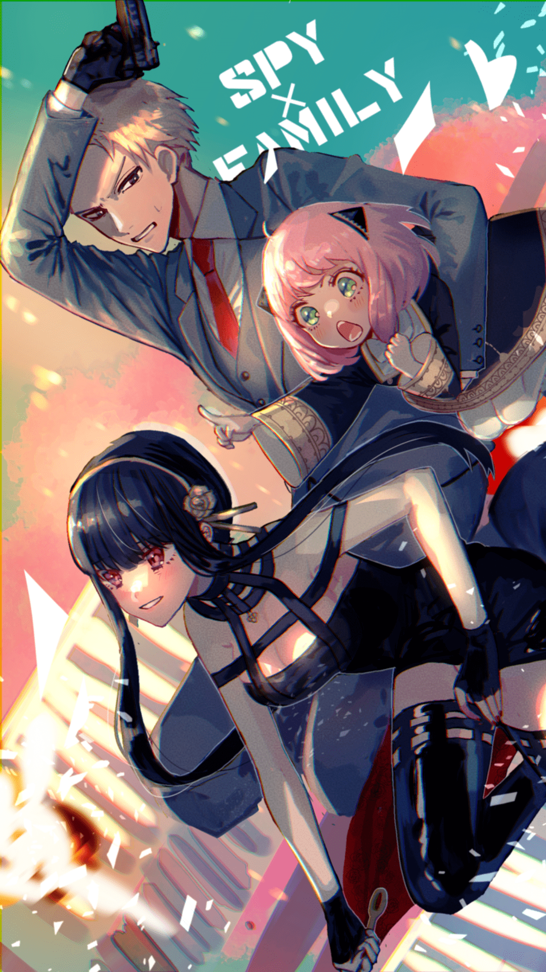 1080x1920 Spy × Family Wallpaper
