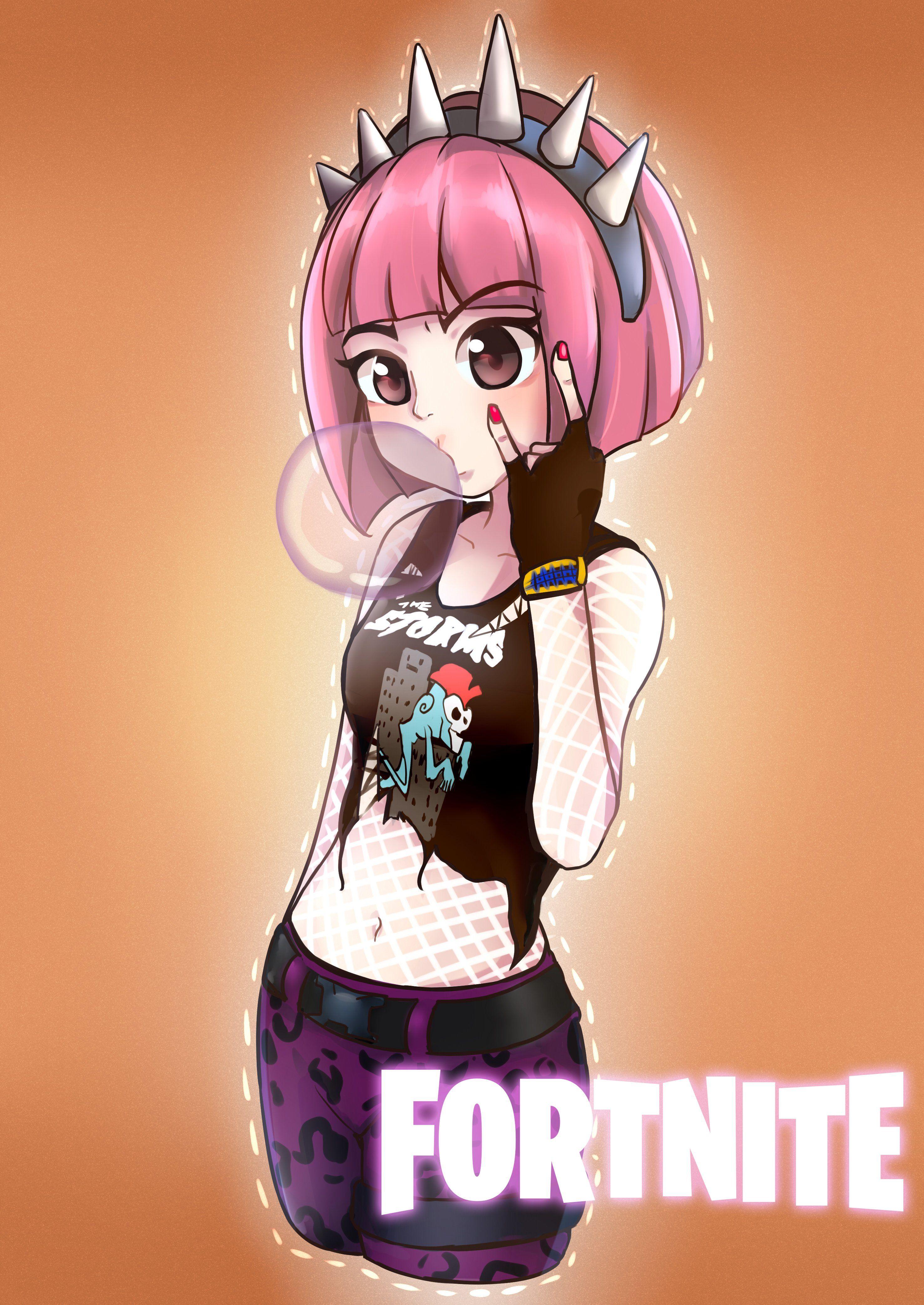 2952x4169 Cute Fortnite Wallpaper Power Chord by Mickeytsang Wallpaper and Free