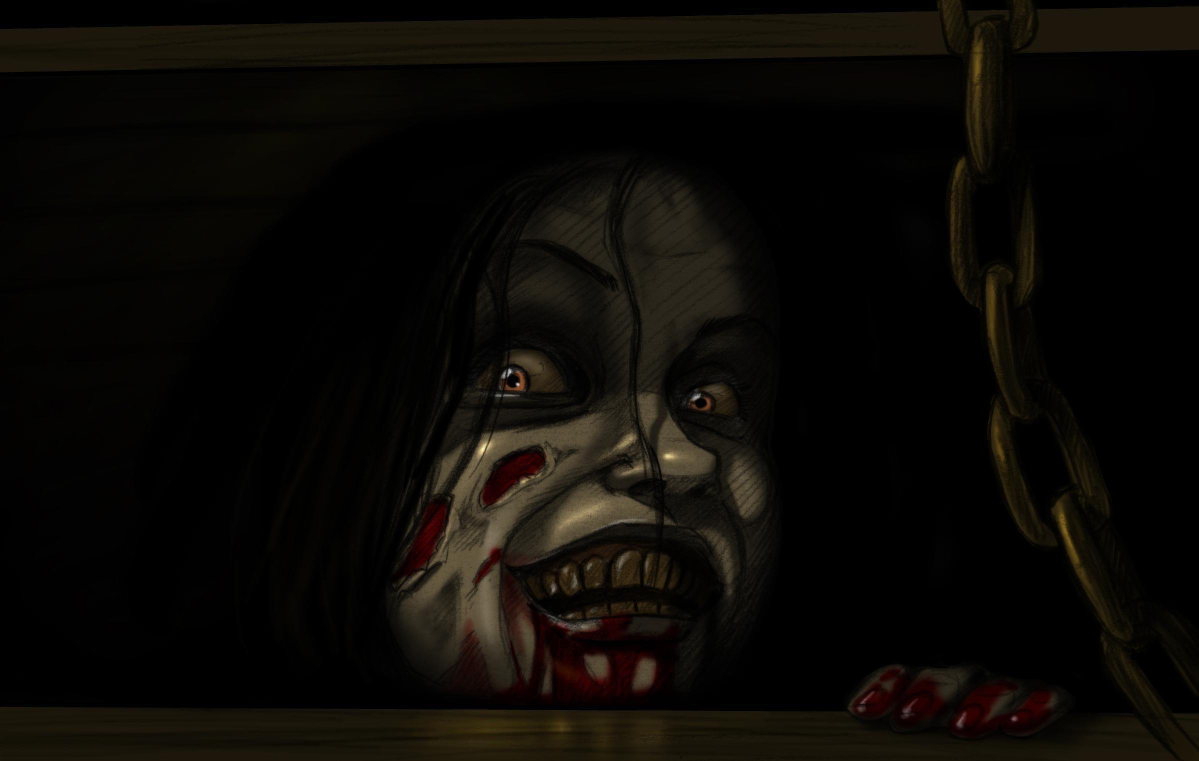 2397x1522 wallpaper the evil dead, horror, mia HD : Widescreen : High