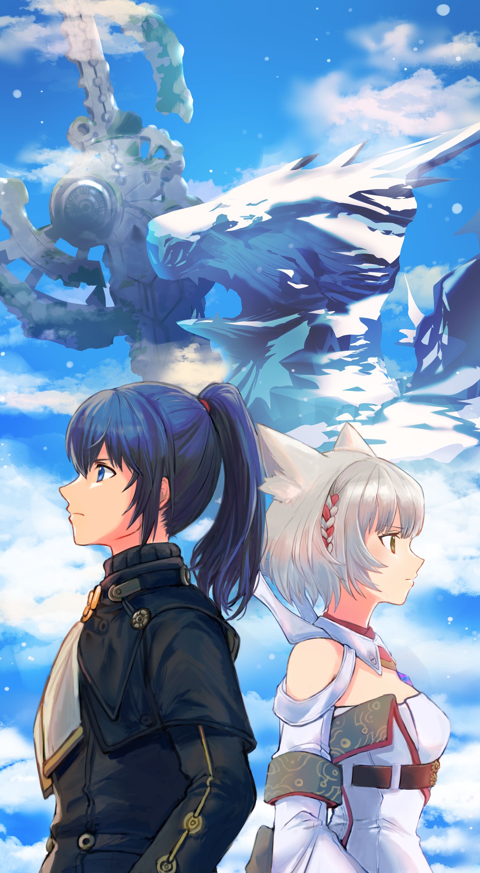 1540x2803 Xenoblade Chronicles 3 Phone Wallpaper