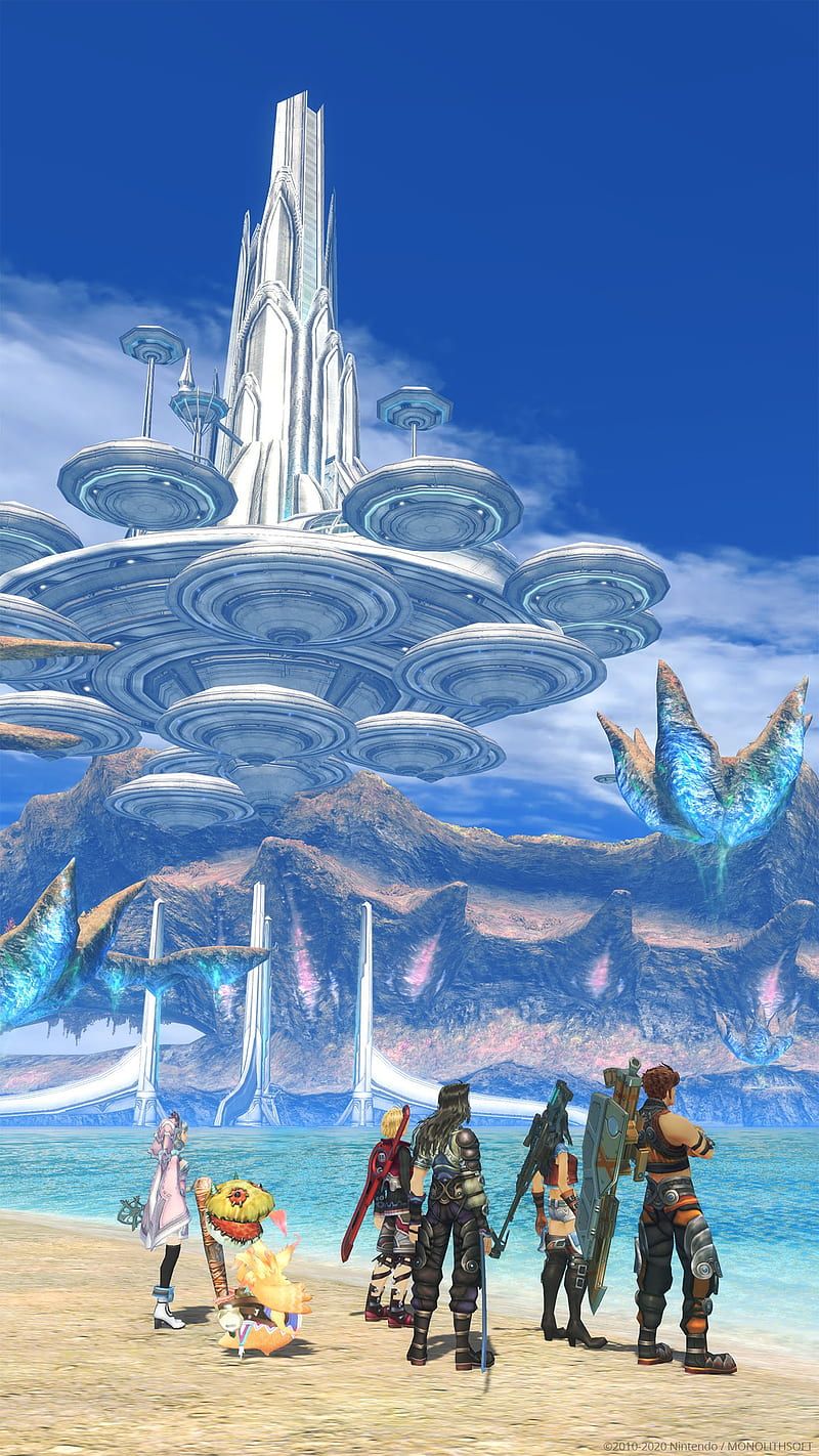 800x1422 Xenoblade Chronicles, games, group, my