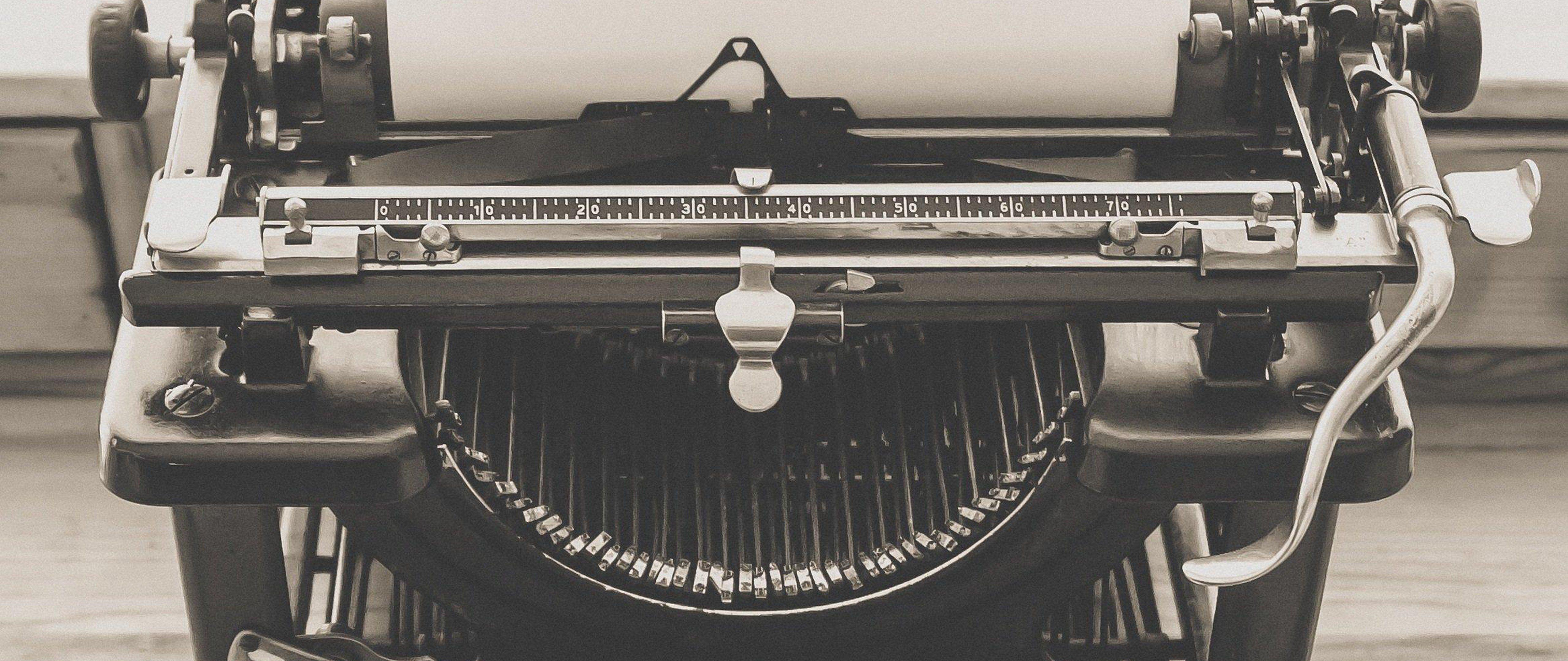 5120x2160 UW5K Remington Standard Typewriter Vintage Logo Wallpaper : Brands
