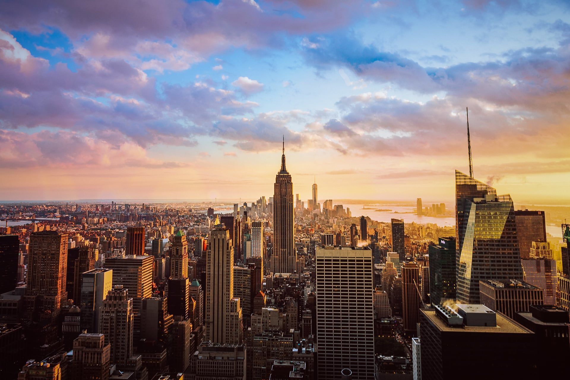 1920x1280 NYC Epic Sunset
