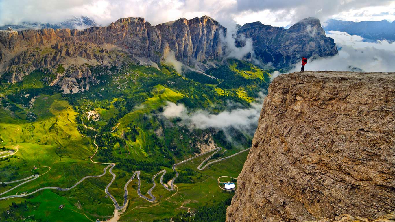 1366x768 Dolomites South Tyrol Wallpaper