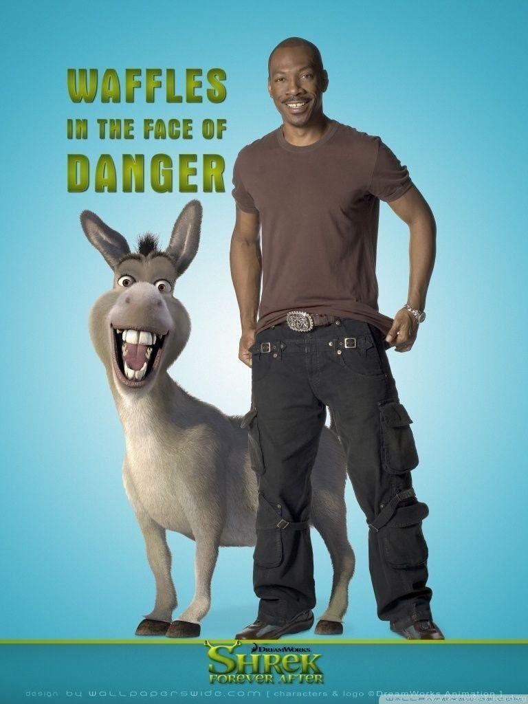 768x1024 Eddie Murphy As Donkey, Shrek Forever After HD Desktop