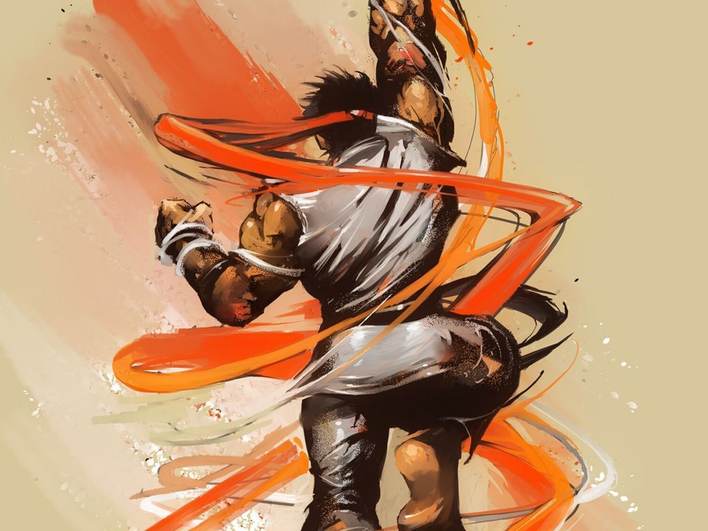 1024x768 wallpaper 1024x768 ryu, street fighter