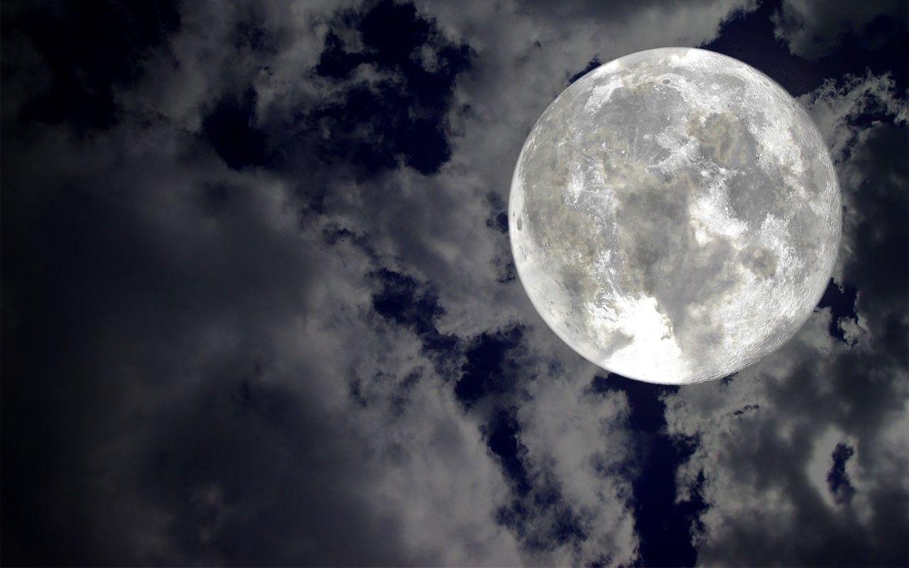 1280x800 Moon HD Desktop Wallpaper 32572