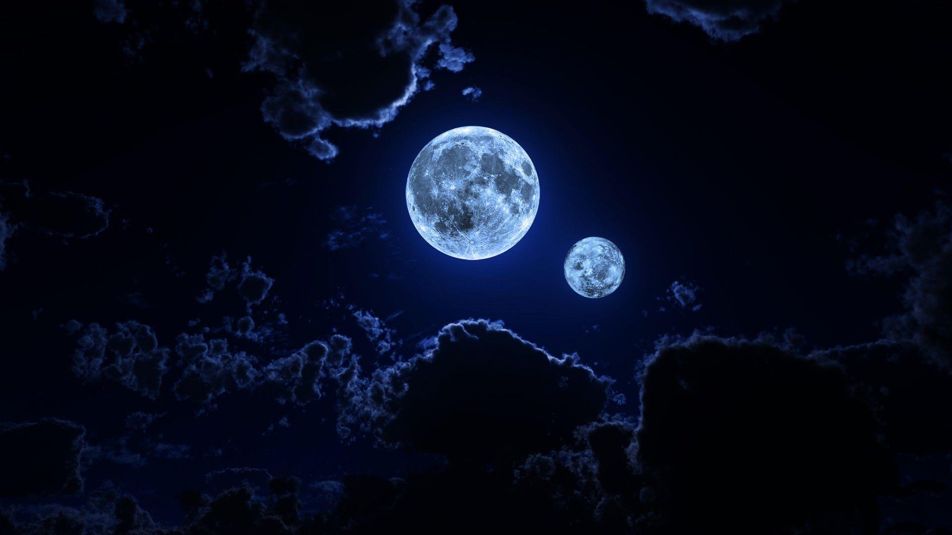 1920x1080 Moon HD Wallpaper